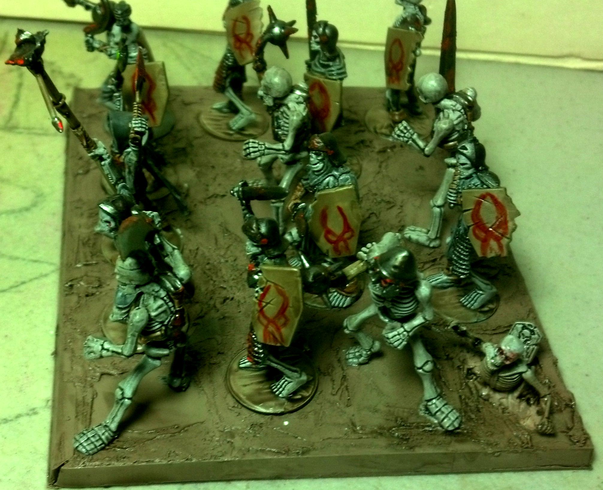 Games Workshop, Infantry, Mantic, Movement Tray, Regiment, Skeletons, Undead, Unit Base, Warhammer Fantasy