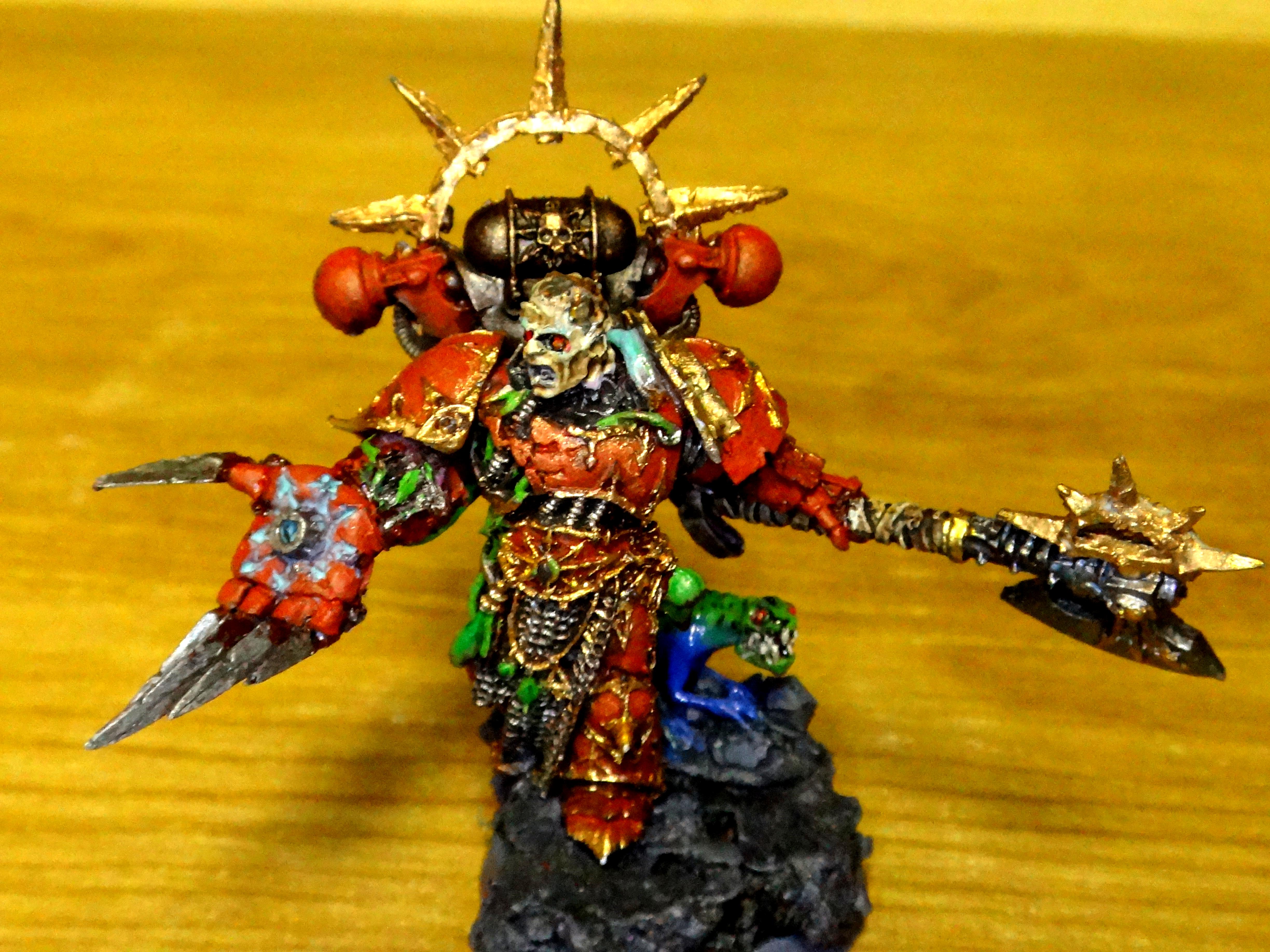 Chaos Space Marines, Hq Choice, Huran Blackheart, Warhammer 40,000