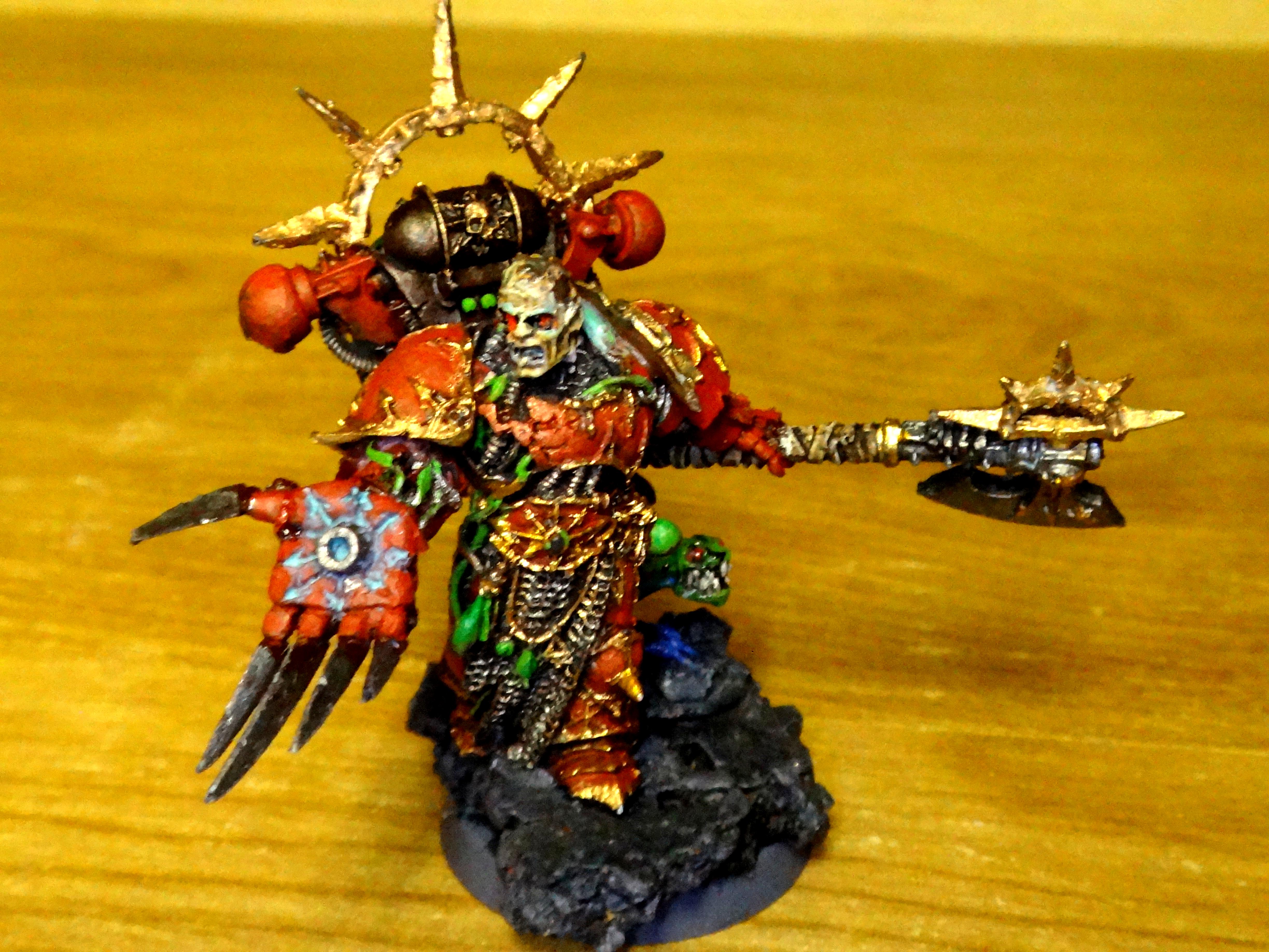 Chaos Space Marines, Hq Choice, Huran Blackheart, Warhammer 40,000