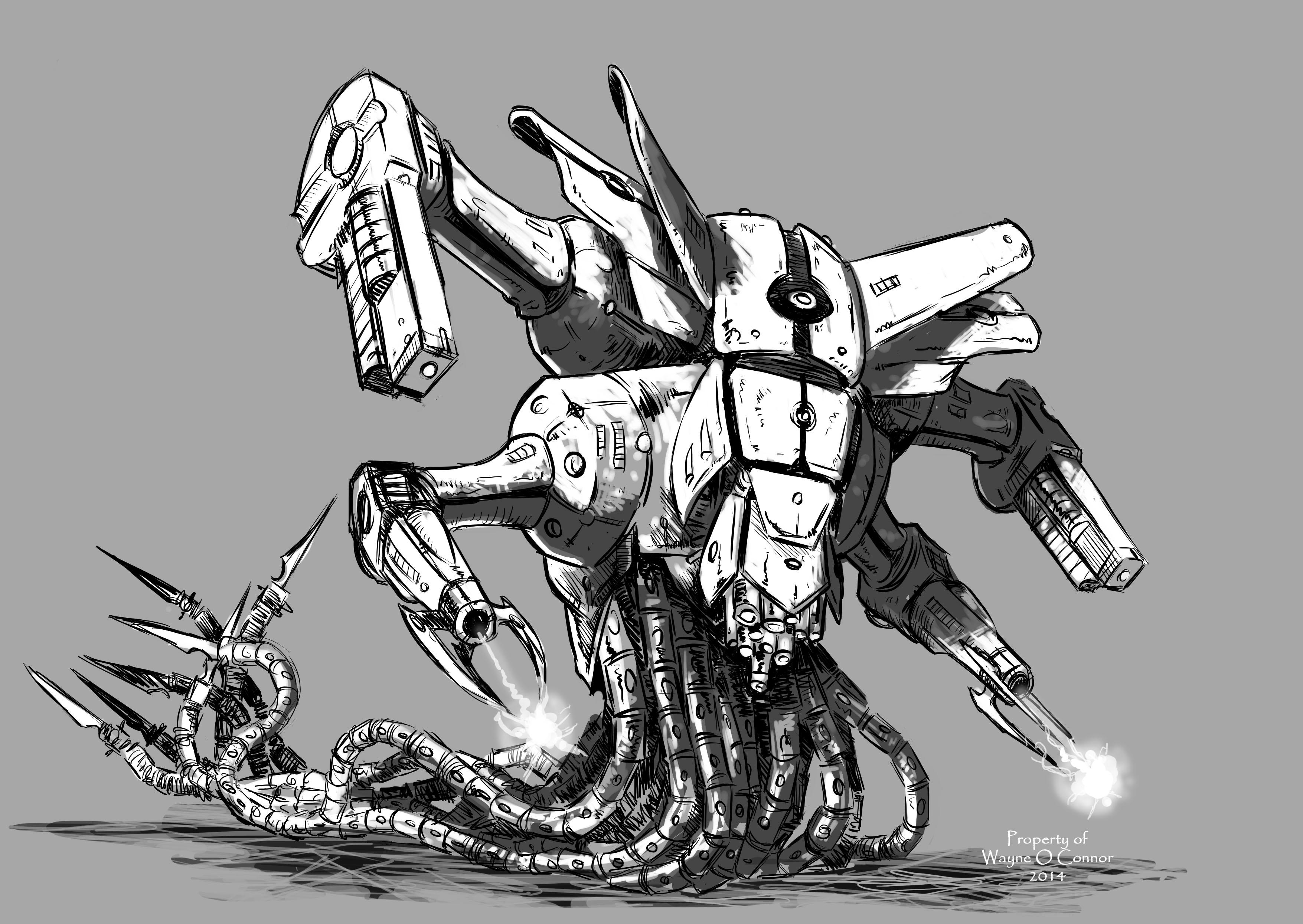 Heavy Bionic Sketch