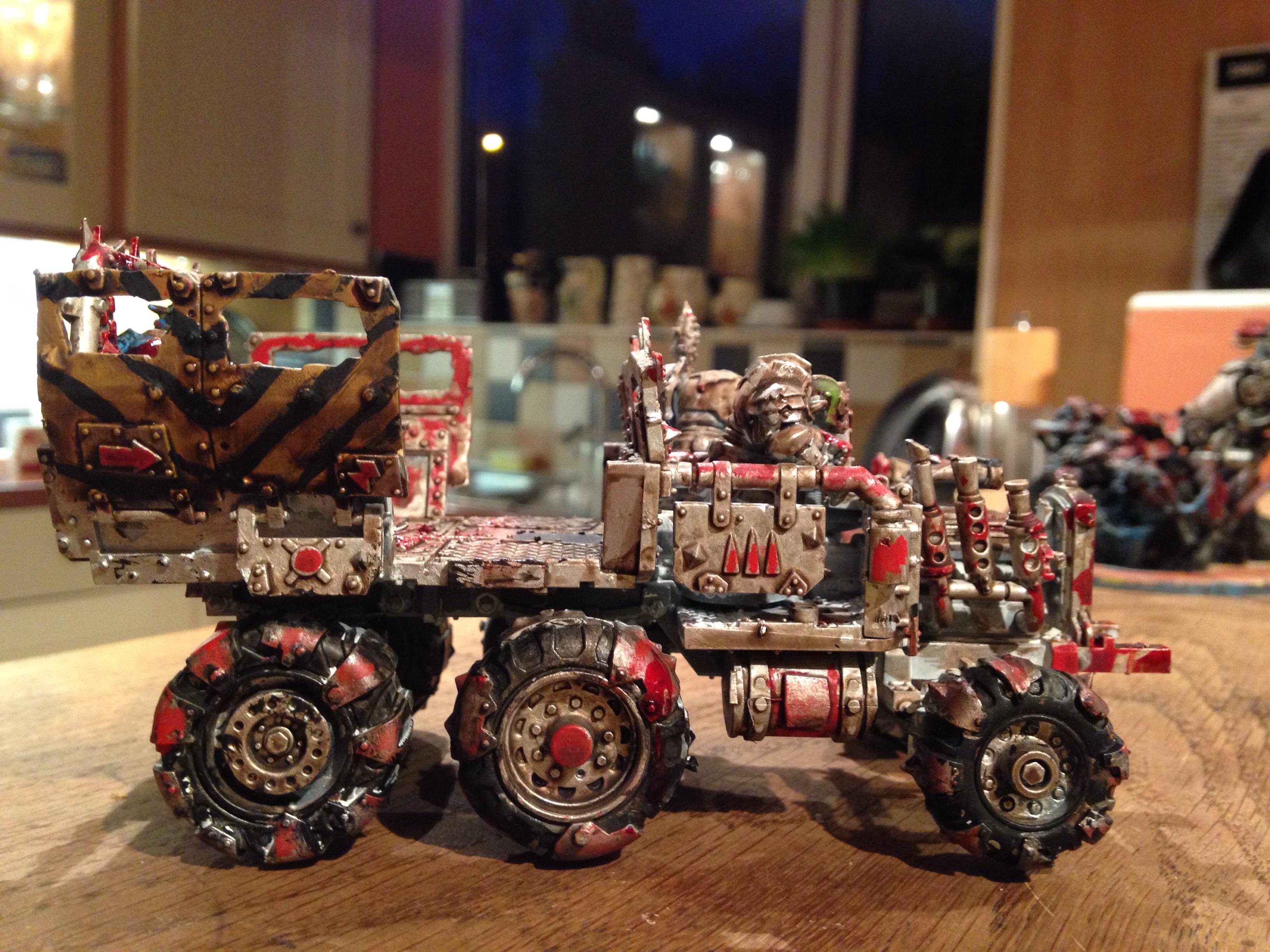 Orks, Trukk, Thanks for suggesting the stripes :)