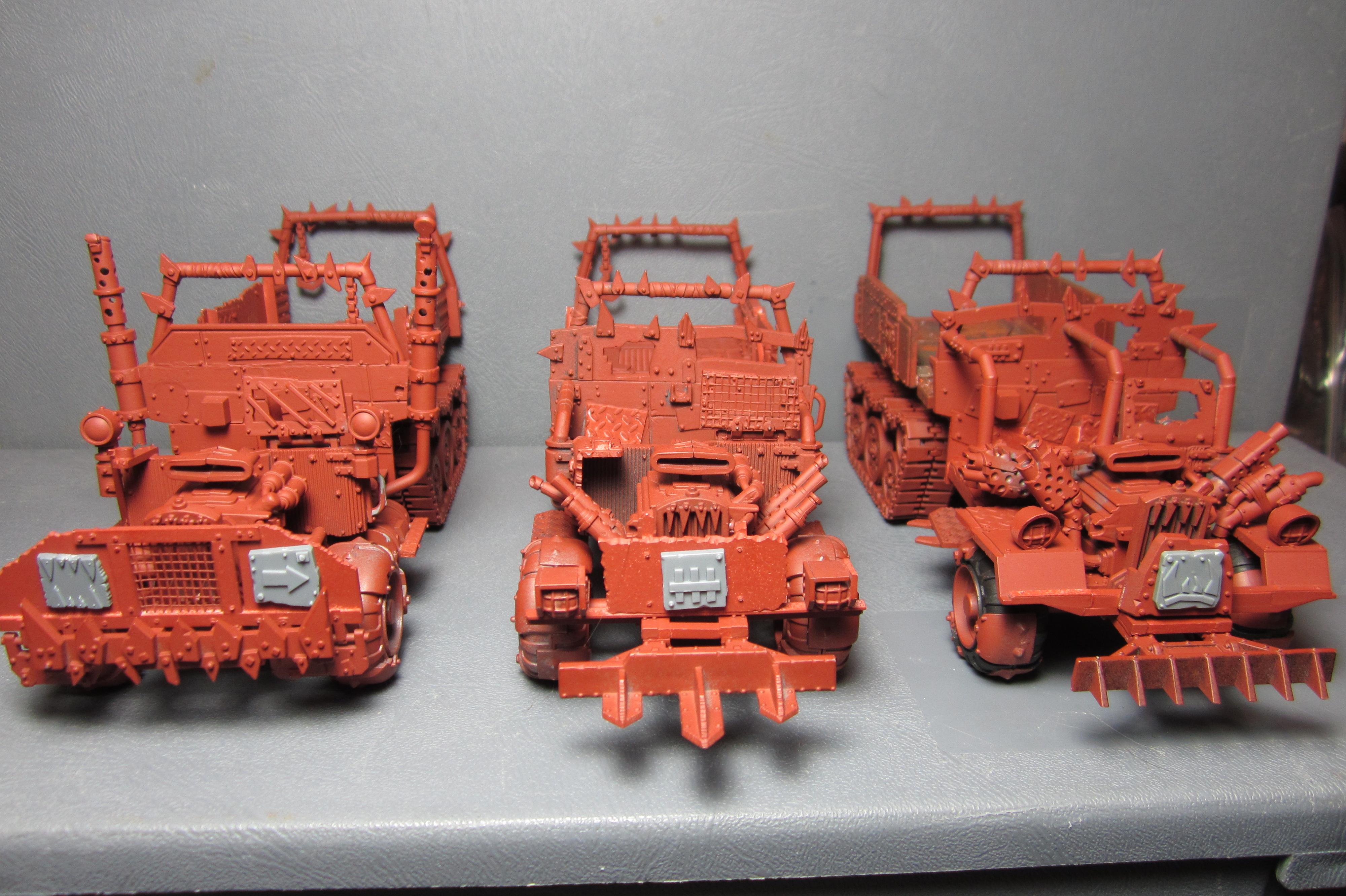 Conversion, Gorka Morka, Ork Trukk, Orks, Vehicle, Warhammer 40,000