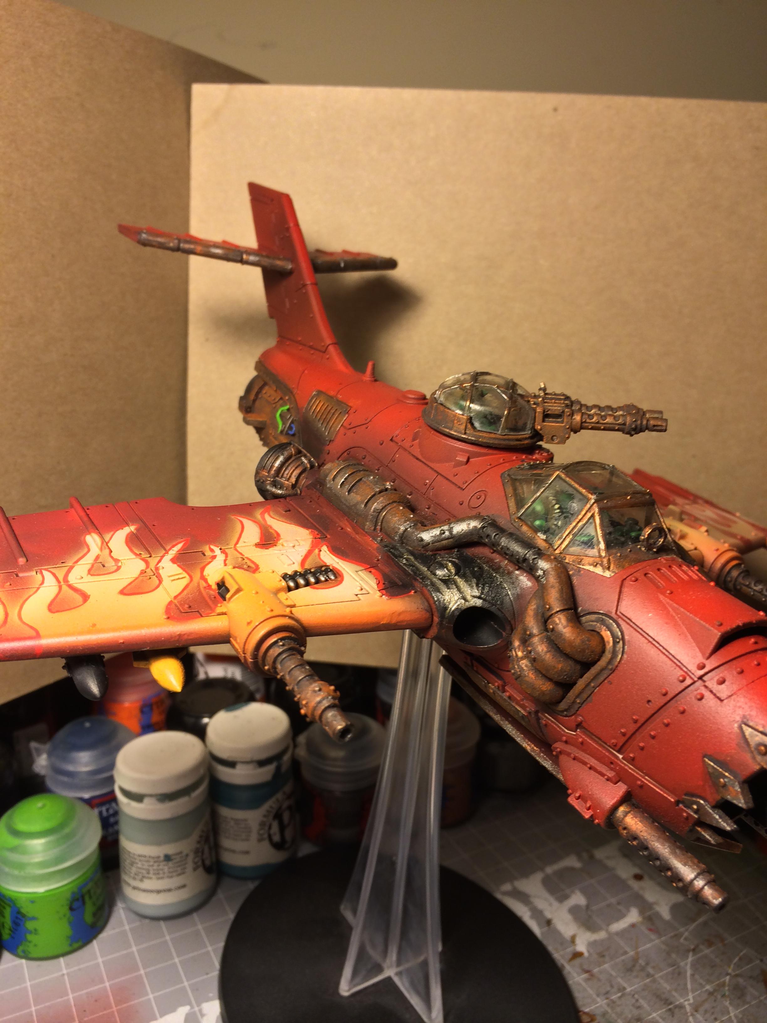 Airbrush, Dakkajet, Decal, Flames, Orks, Rust, Vardenv2