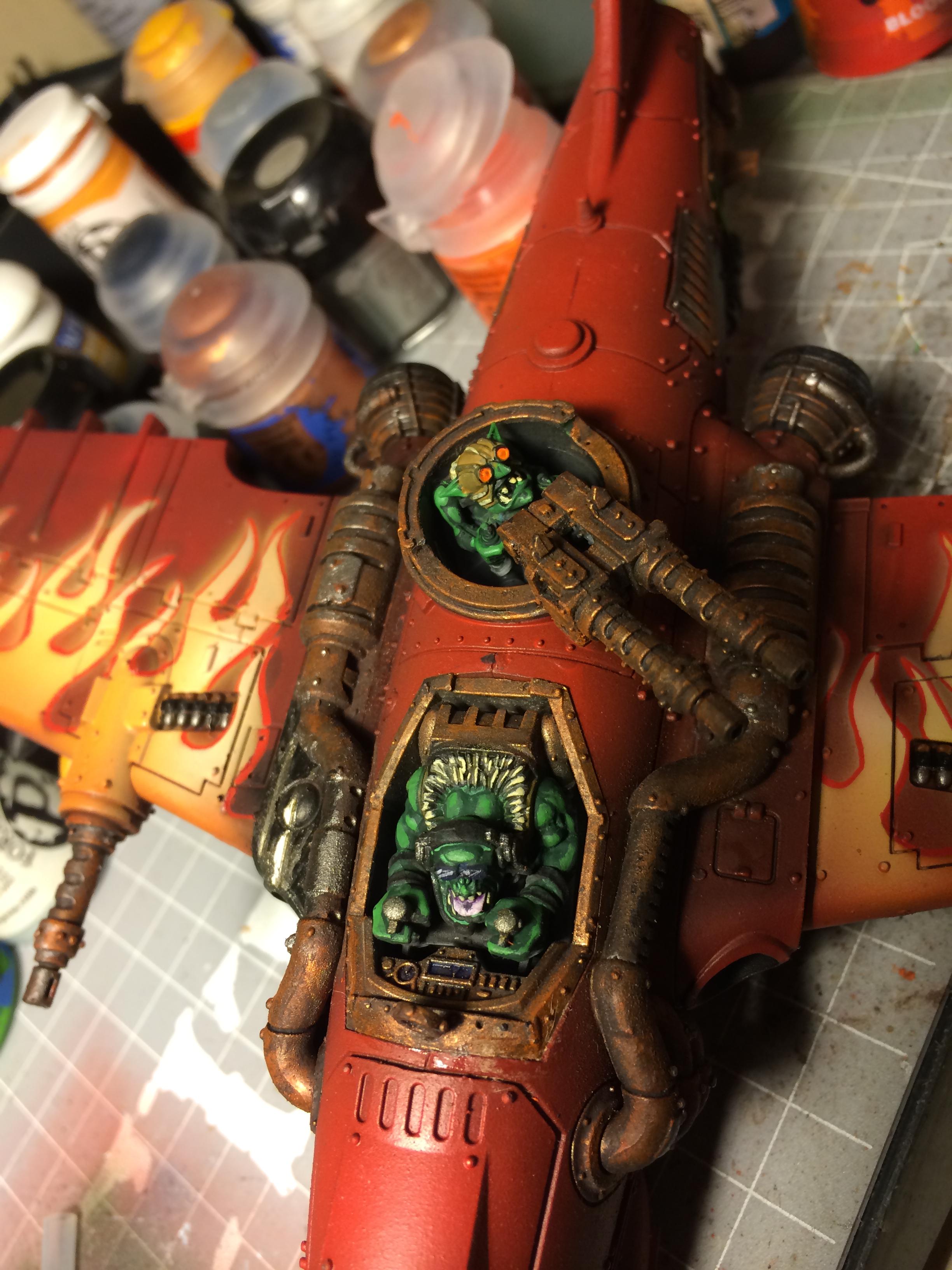 Airbrush, Dakkajet, Decal, Flames, Orks, Rust, Vardenv2