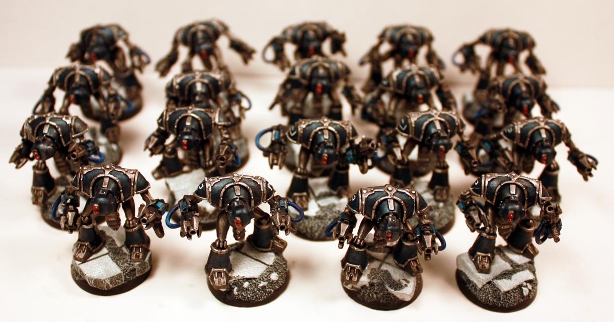 Conversion, Necrons, Painted, Painted Army, Painted Necron, Painted Necrons, Zanatorian Machine Cult