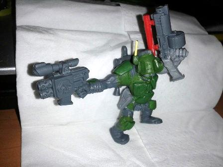 Boba Fett, Custom, Greenstuff, Kustom, Orks