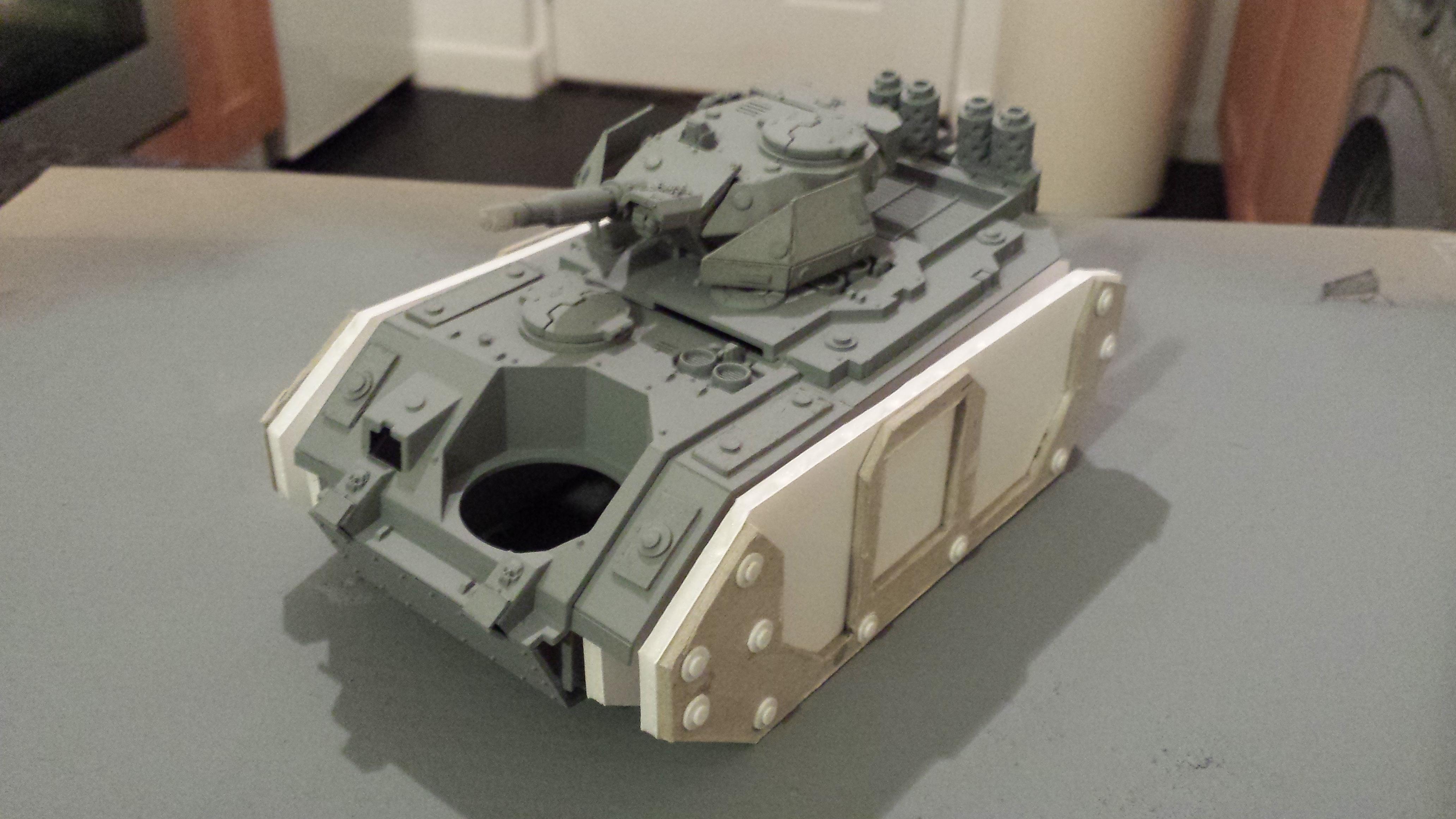 Assault Carrier, Estoc, Kit Bash, Scratch Build