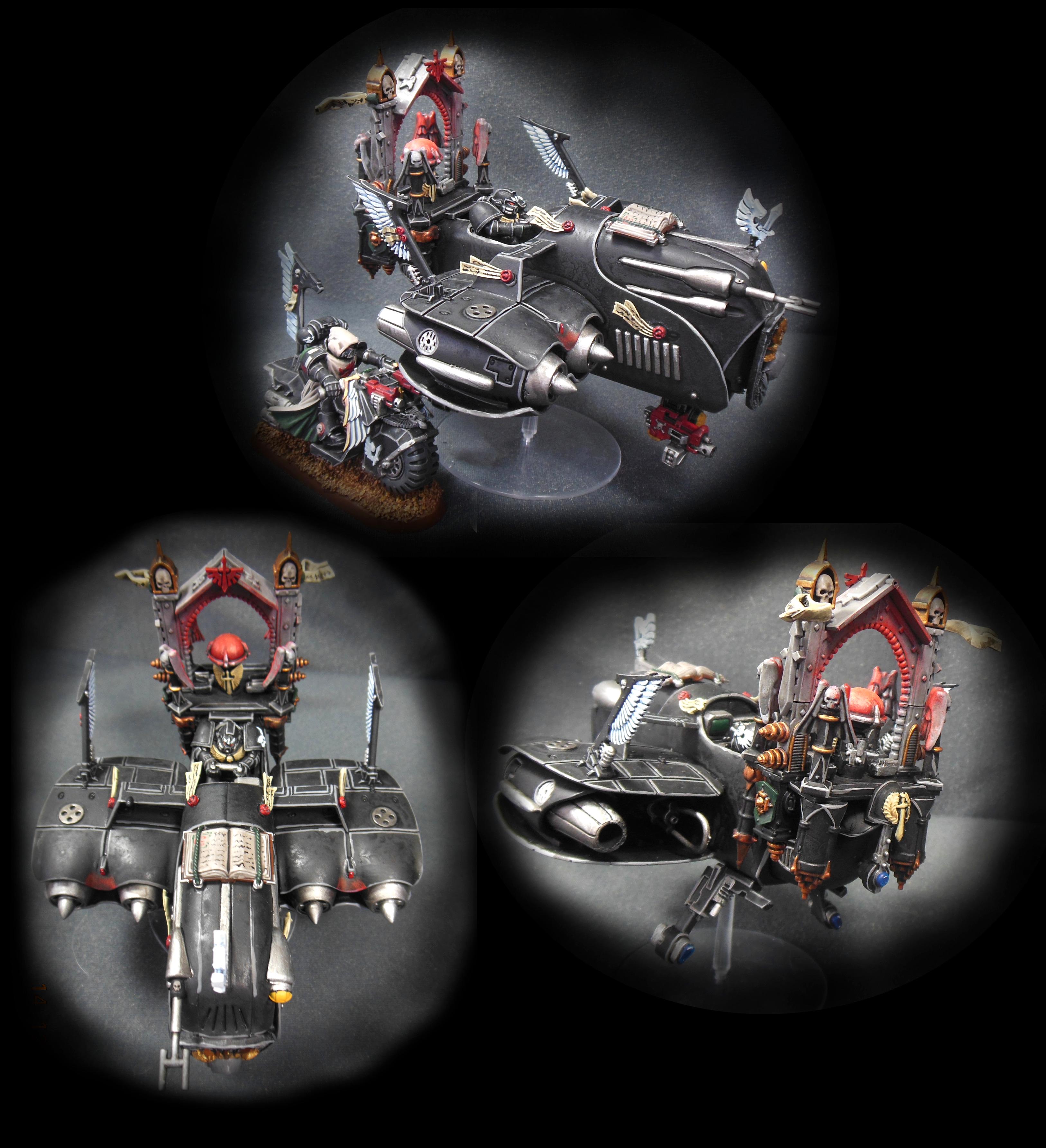 Bike, Dark Angels, Ravenwing, Space Marines, Unforgiven, Warhammer 40,000