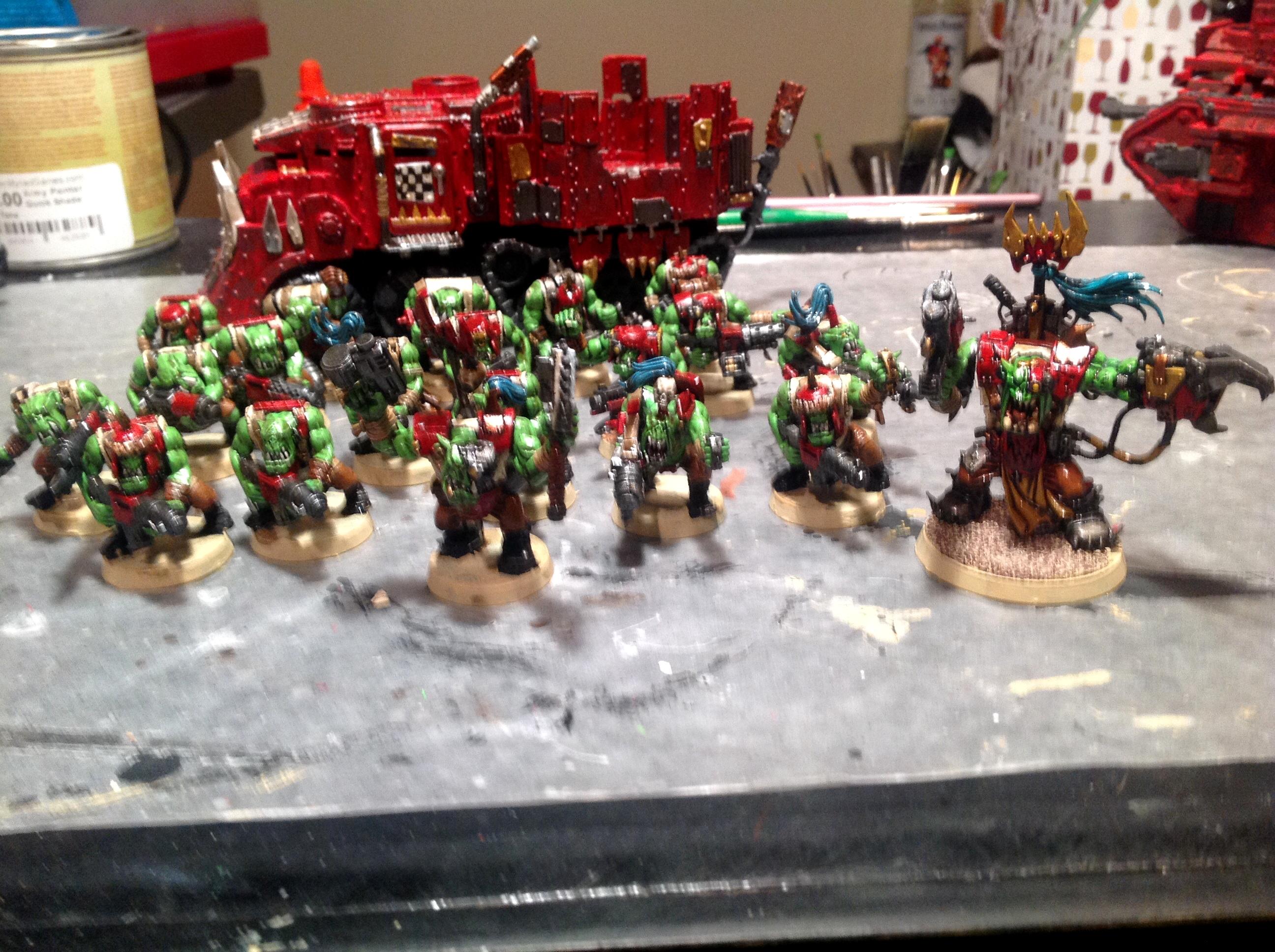 Battlewagon, Orks, Shoota Mob