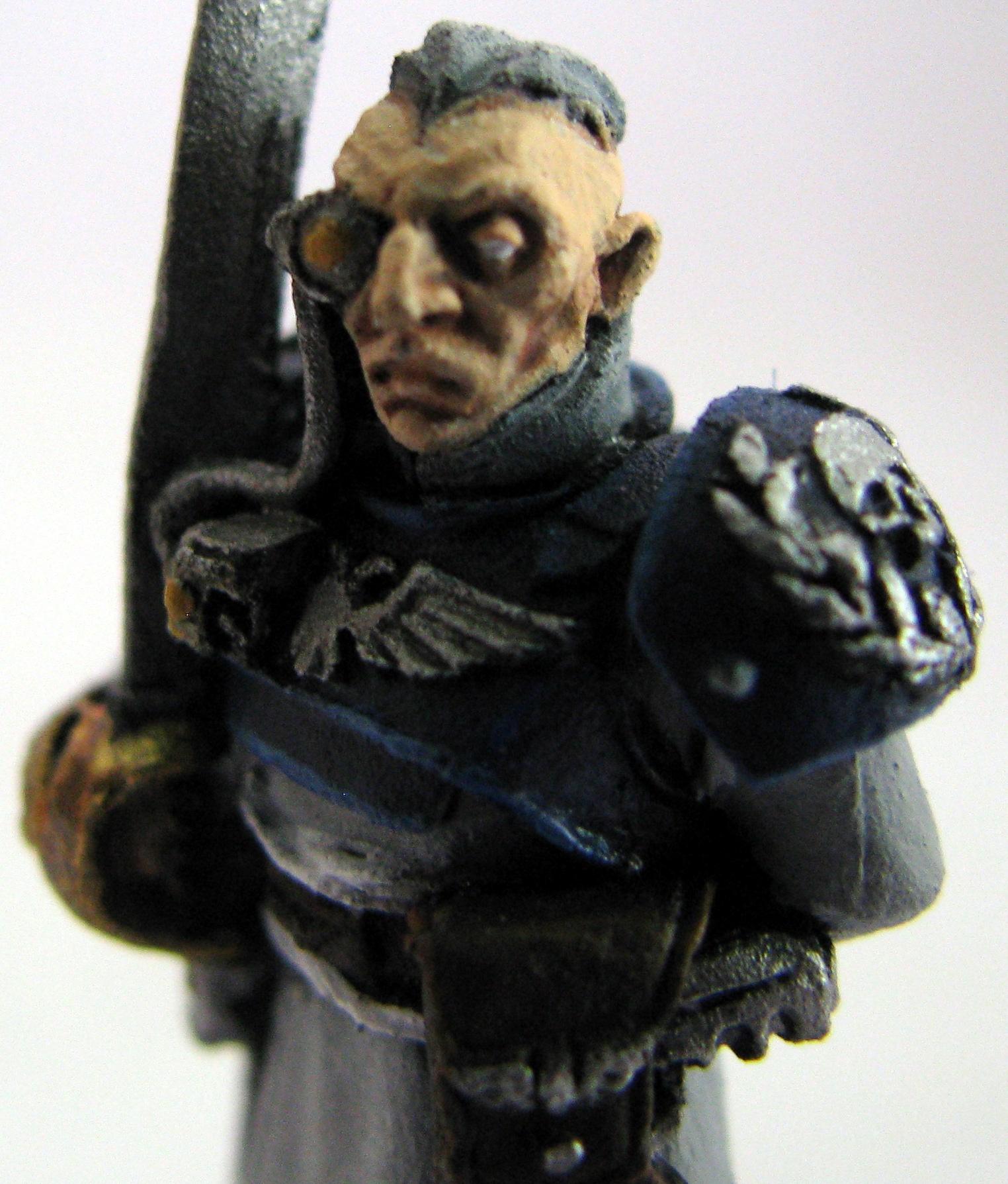 Colonel Swordhat up-close