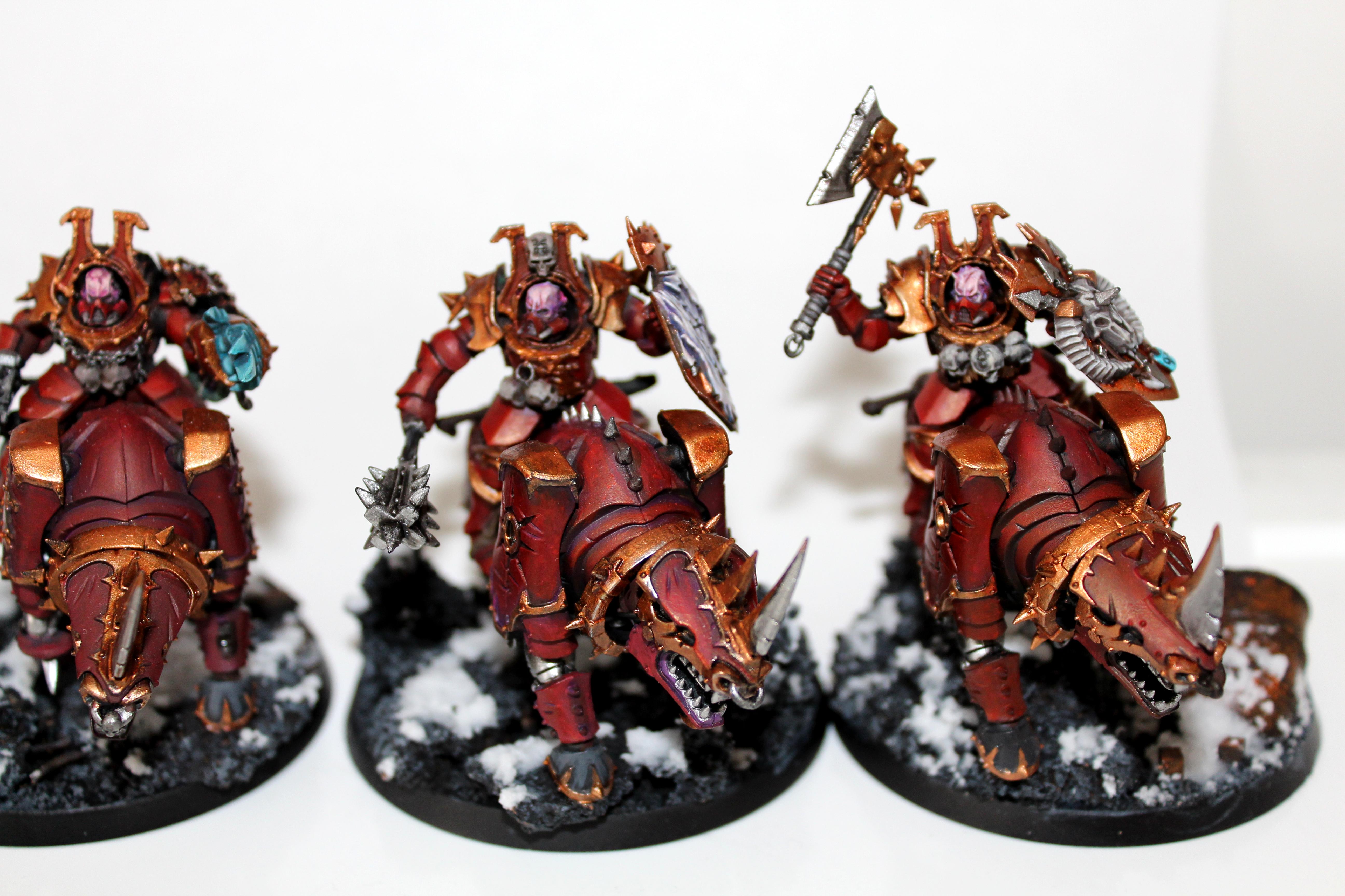Conversion, Counts As, Juggernaut, Khorne, Thunderwolf Cavalry