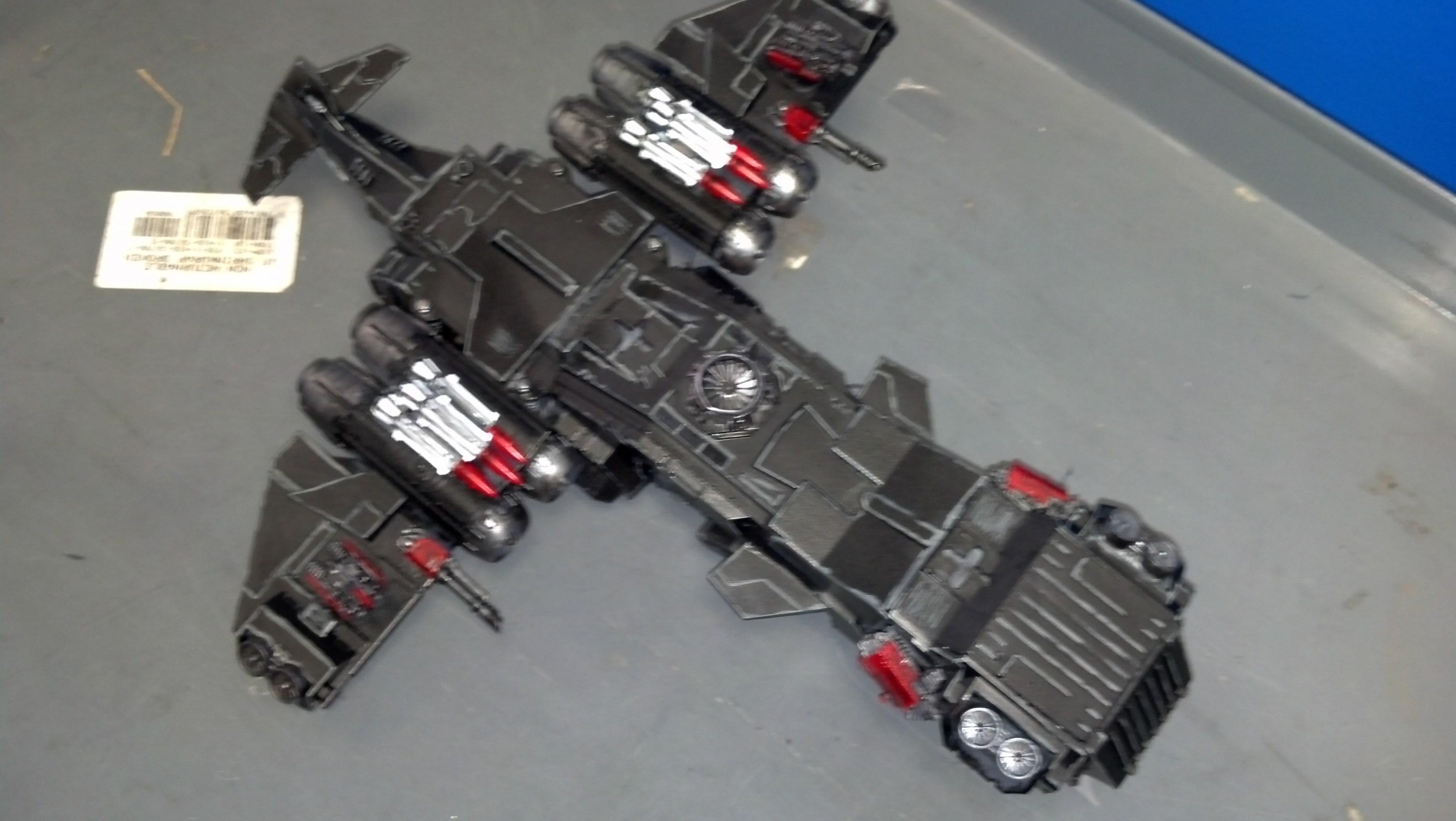 A shot of all the detail on the underside. You can see a gap my 3d printing did not cover