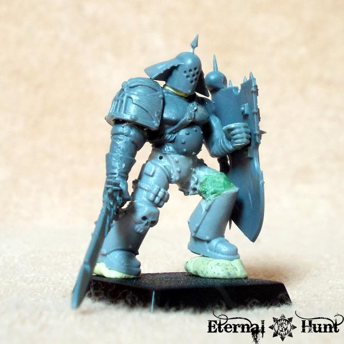 Chaos, Chaos Space Marines, Conversion, Gladiator, Khorne, Khorne's Eternal Hunt, Kitbash, Warhammer 40,000, Work In Progress, World Eaters