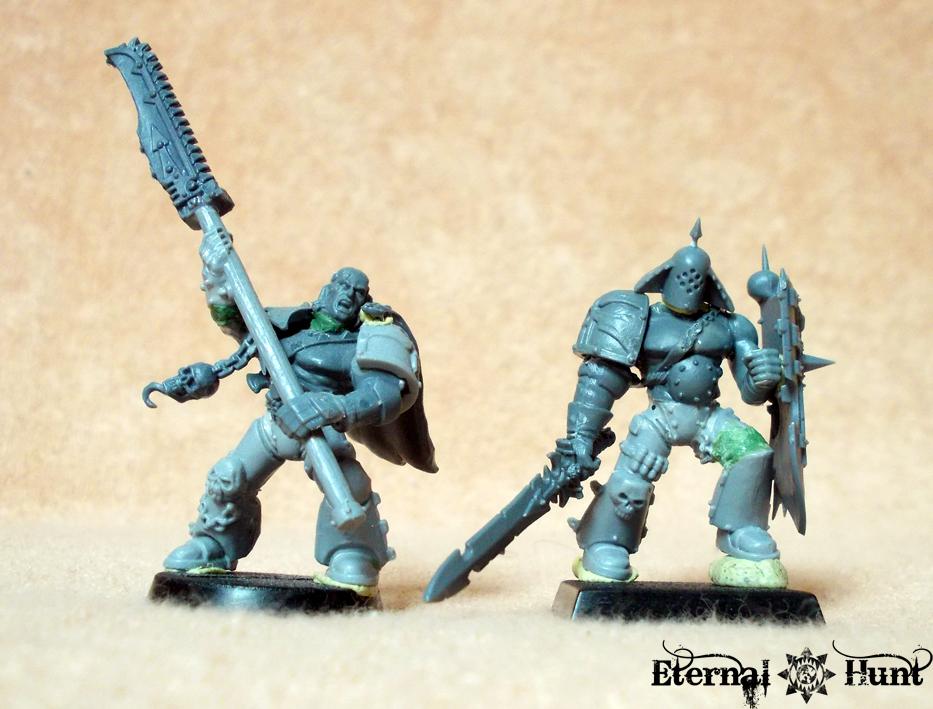 Chaos, Chaos Space Marines, Conversion, Gladiator, Khorne, Khorne's Eternal Hunt, Kitbash, Warhammer 40,000, Work In Progress, World Eaters