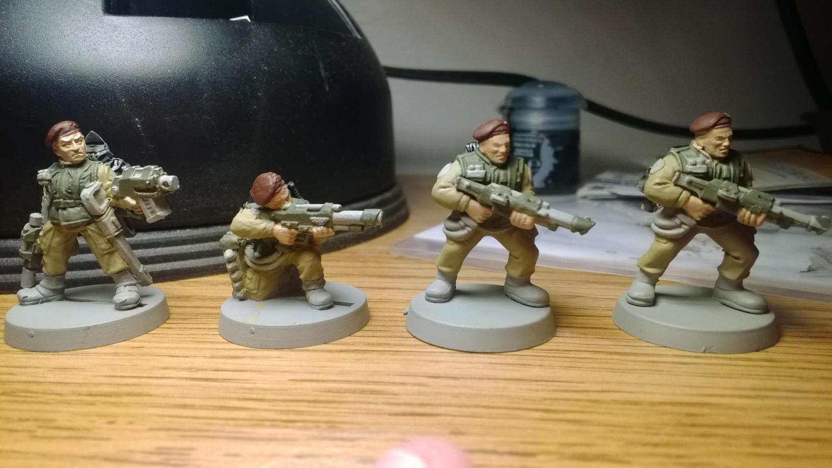 2nd Ed, Imperial Guard, Out Of Production, Plastic Stormtroopers, Storm Troopers, Work In Progress