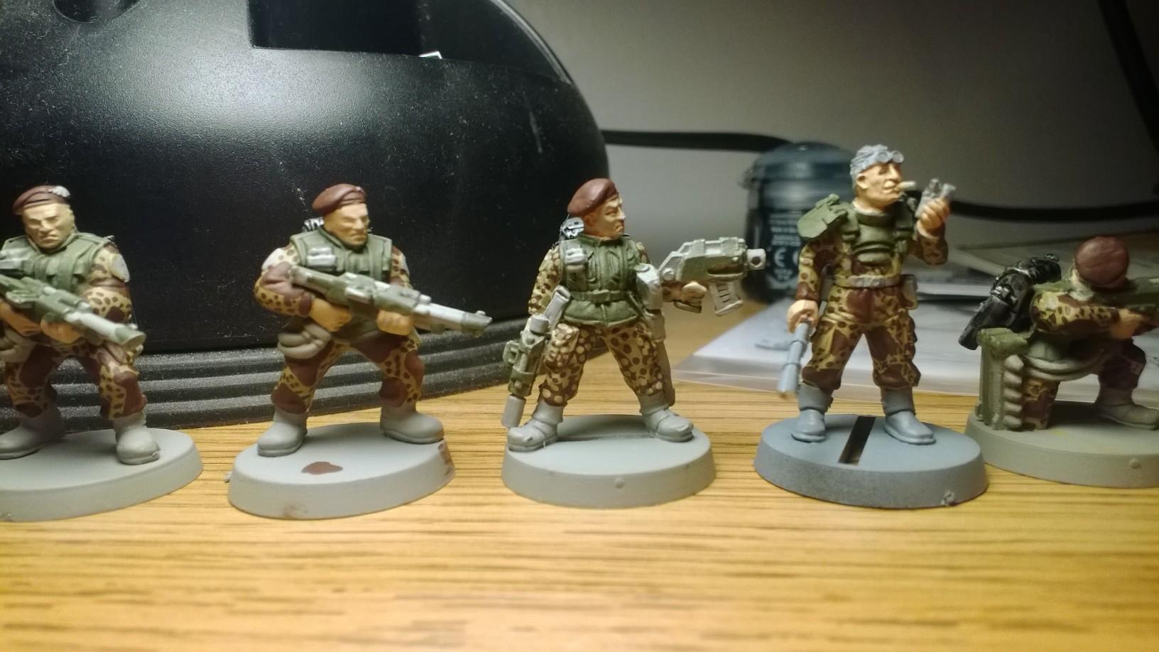 2nd Ed, Imperial Guard, Out Of Production, Plastic Stormtroopers, Storm Troopers, Work In Progress