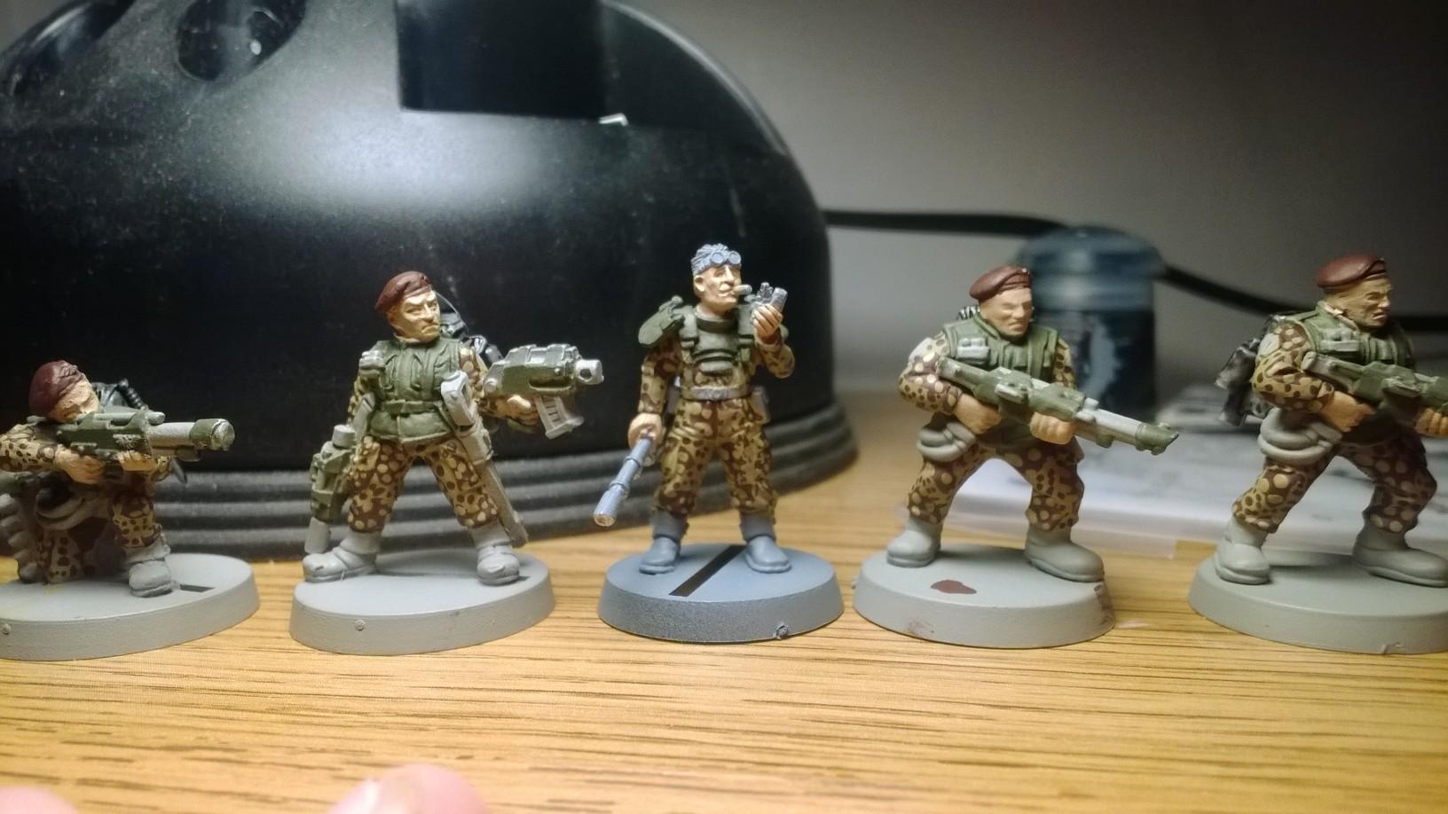 2nd Ed, Imperial Guard, Out Of Production, Plastic Stormtroopers, Storm Troopers, Work In Progress