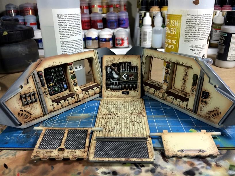 Interior, Land Raider