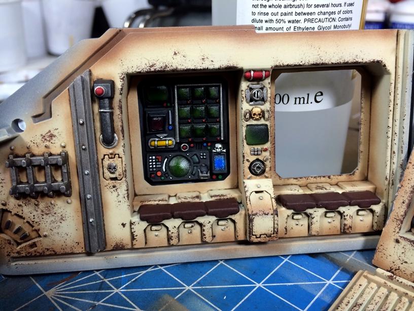 Interior, Land Raider
