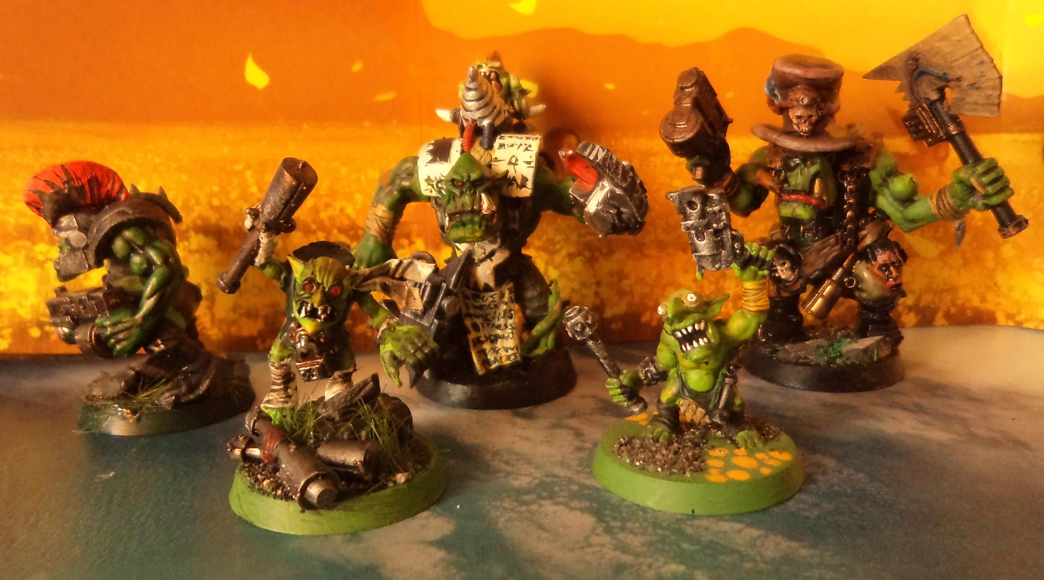 orks + goblinss