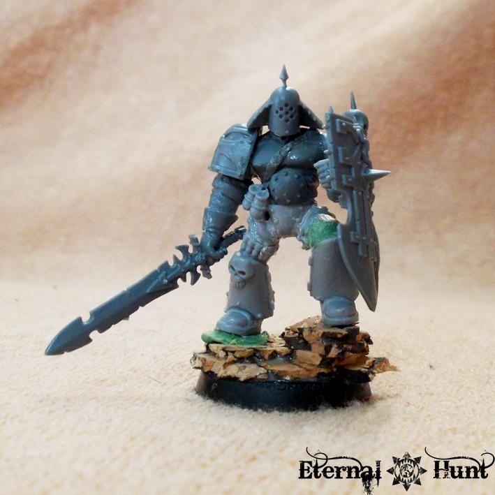Chaos, Chaos Space Marines, Conversion, Gladiator, Khorne, Khorne's Eternal Hunt, Kitbash, Warhammer 40,000, Work In Progress, World Eaters