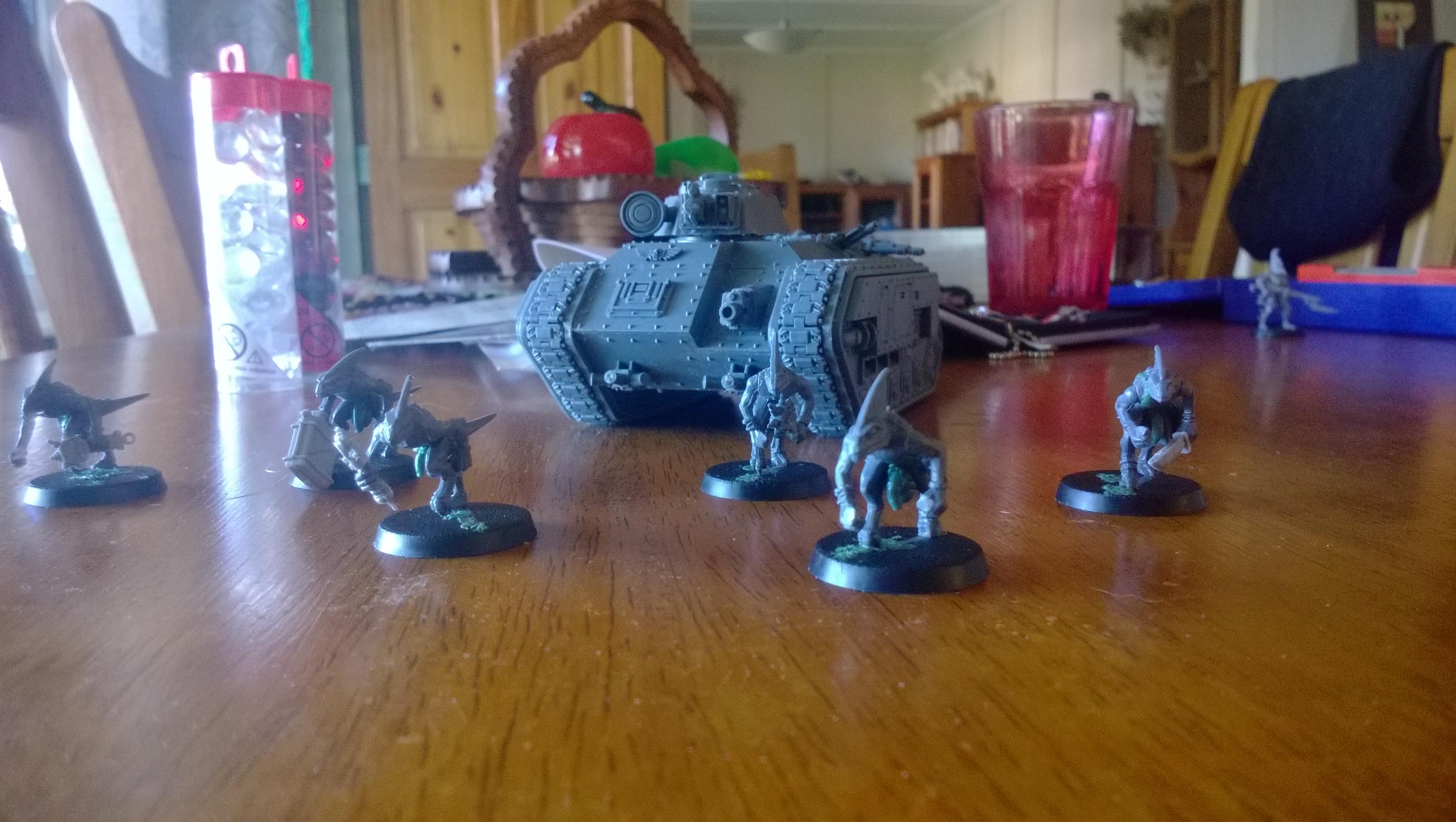 Skink weaponsmiths and chimera