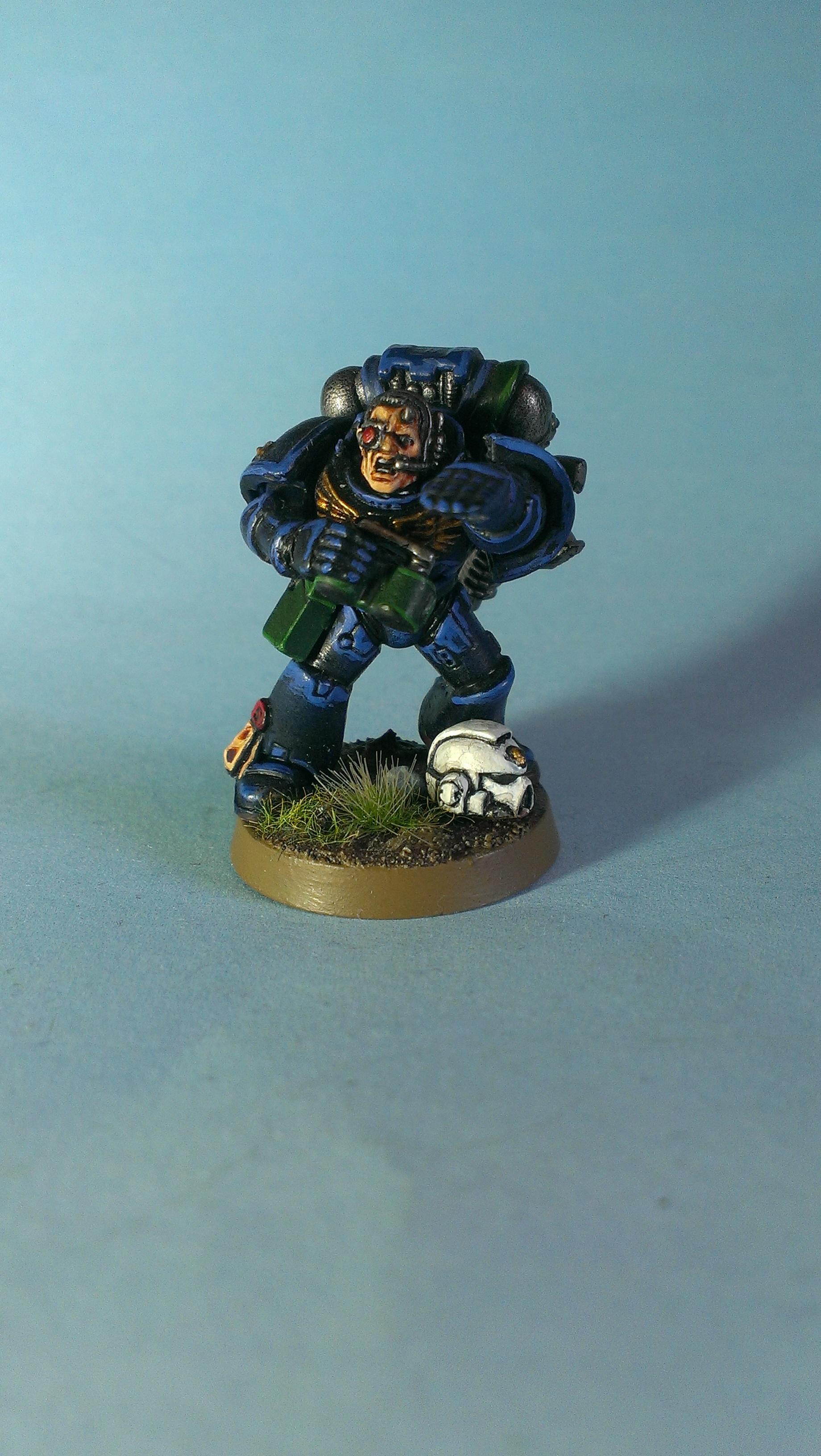 Devastators, Sargeant, Space Marines, Ultramarines
