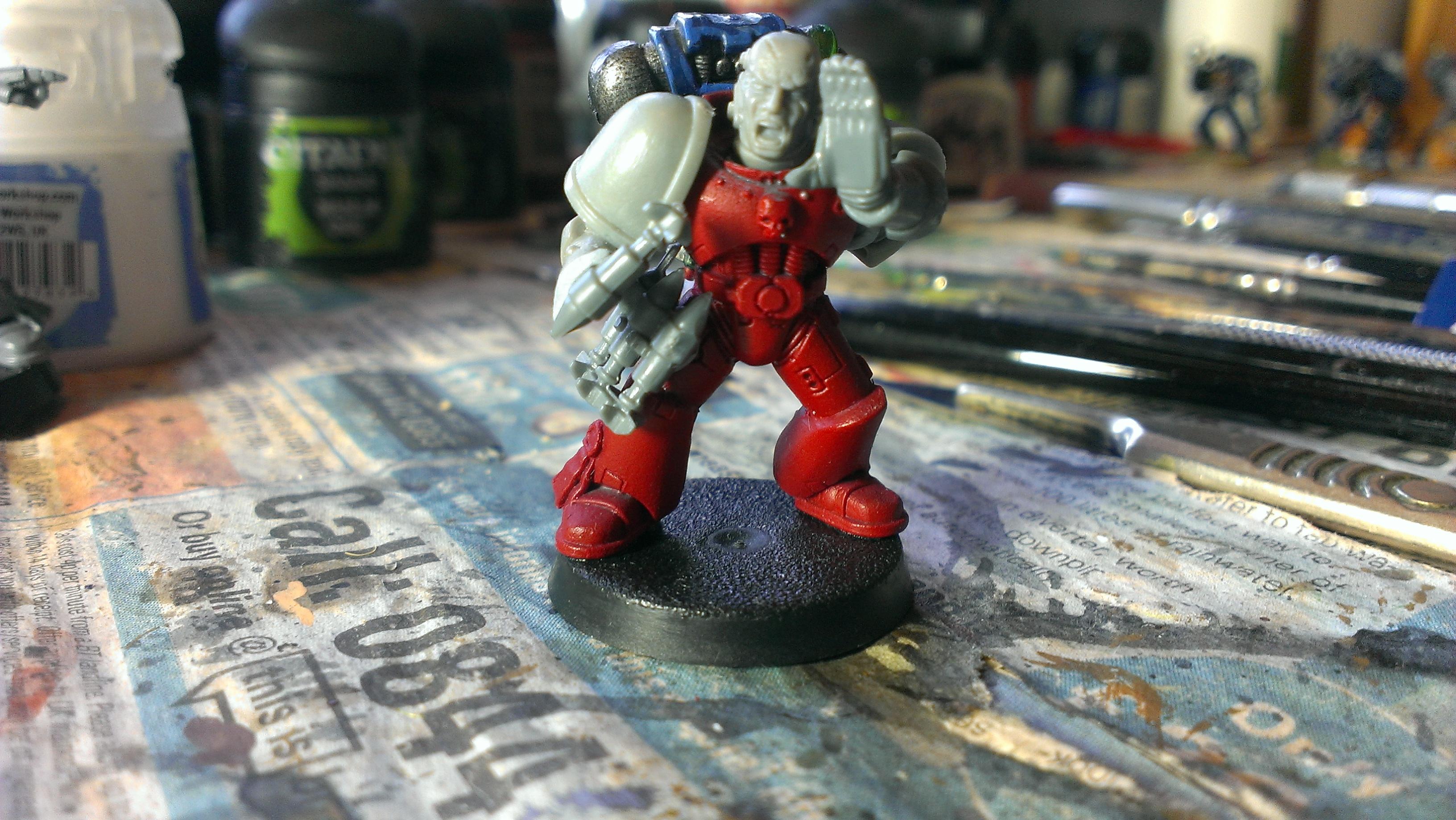 Space Marines, Ultramarines, Work In Progress