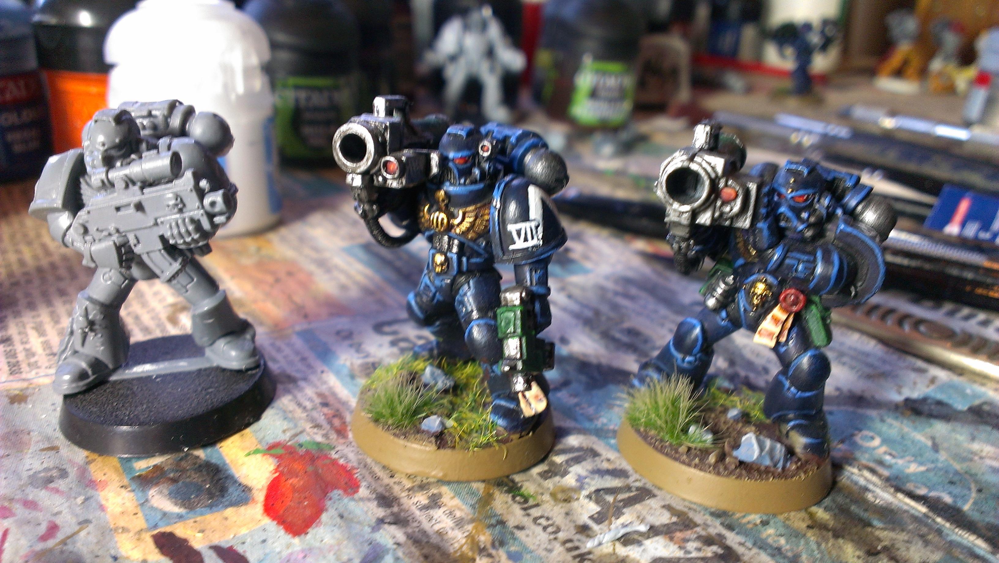 Space Marines, Ultramarines, Work In Progress