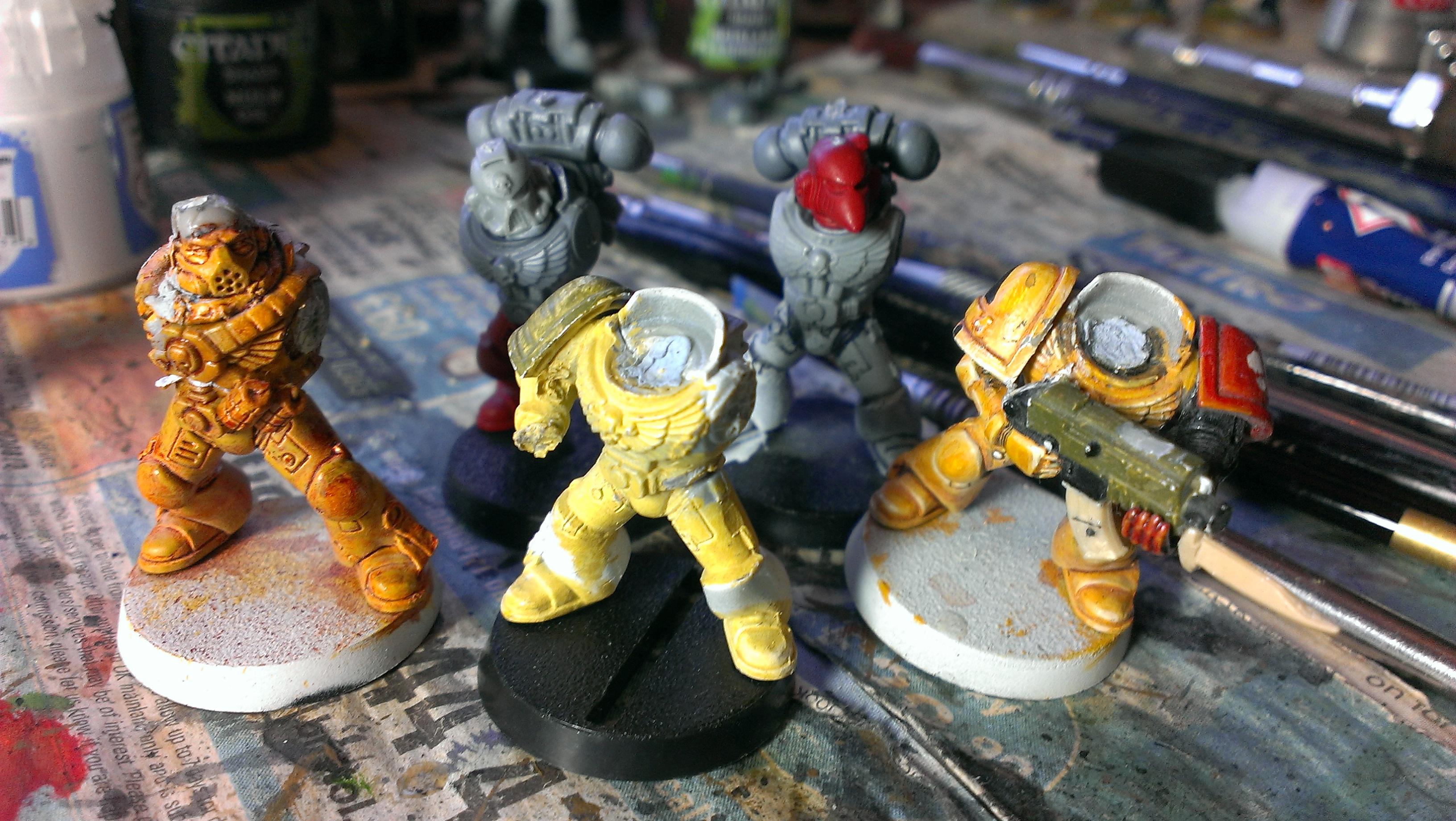 Space Marines, Ultramarines, Work In Progress
