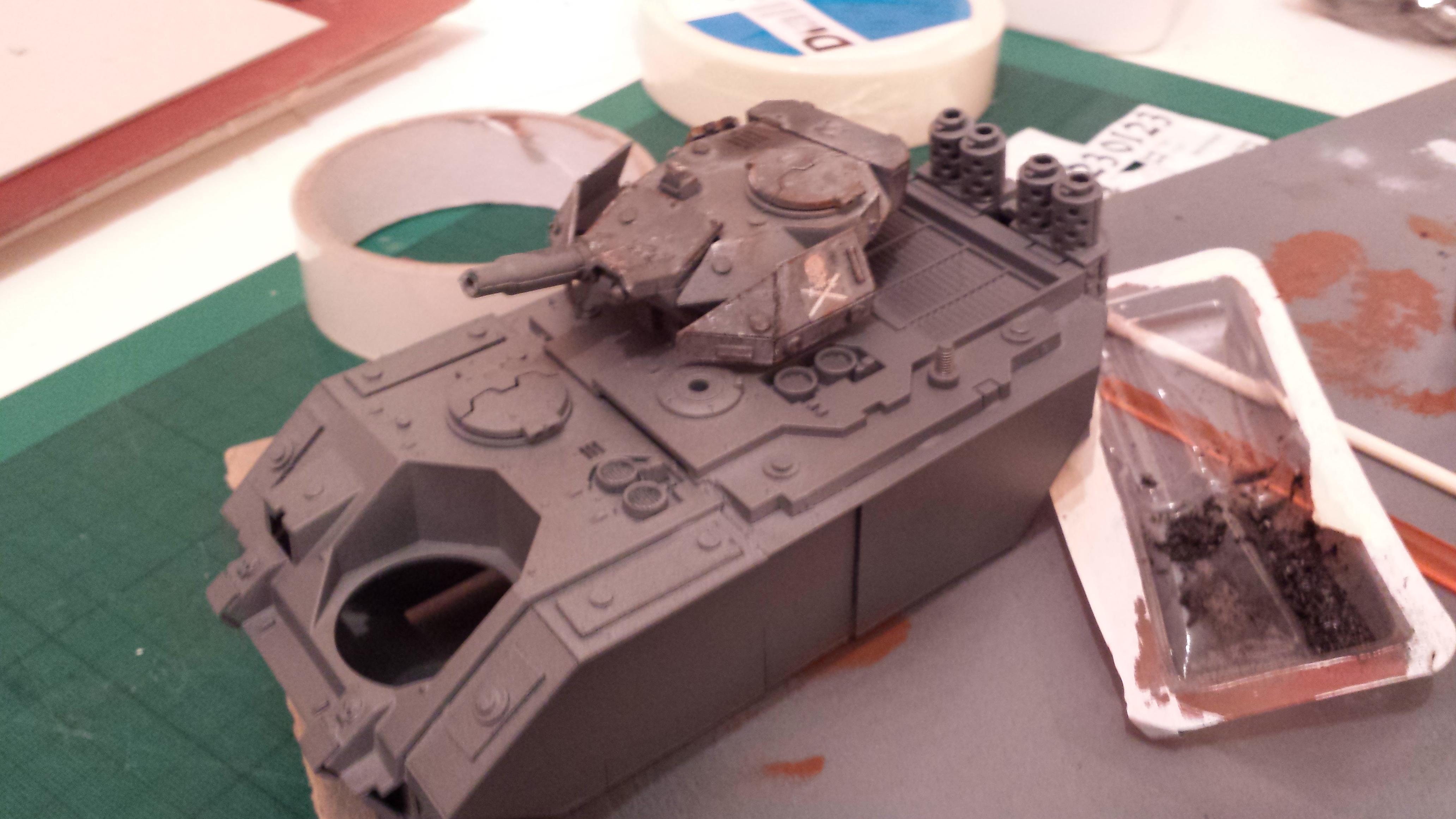 Assault Carrier, Estoc, Kit Bash, Scratch Build