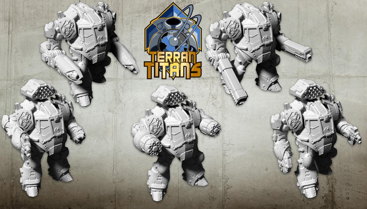 Terran Titans Renders