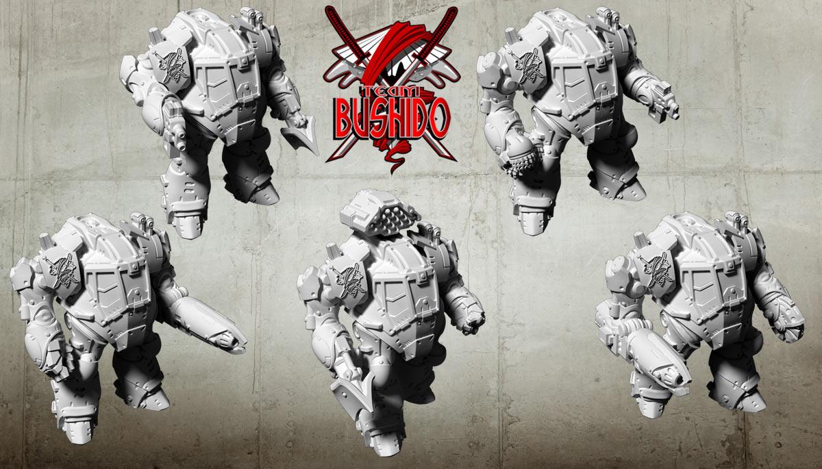 Team Bushido Renders