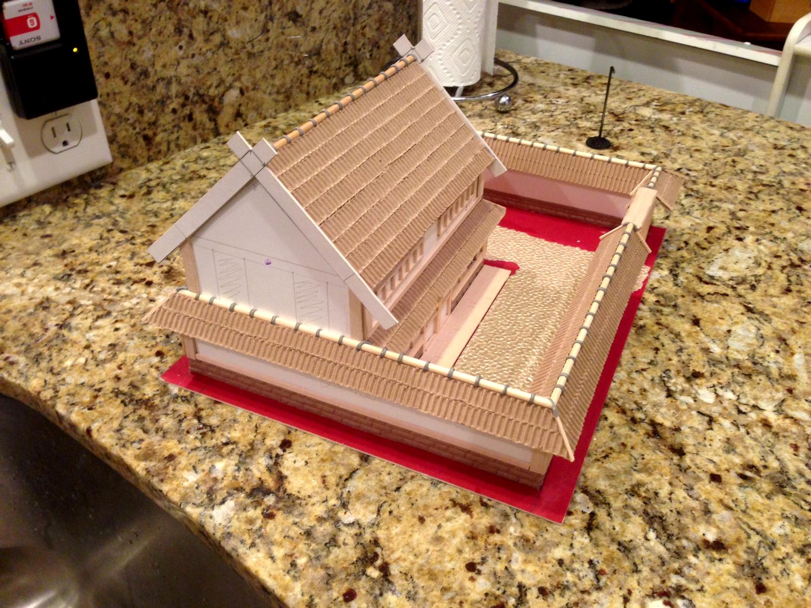 House, Samurai, Scratch Build, Terrain
