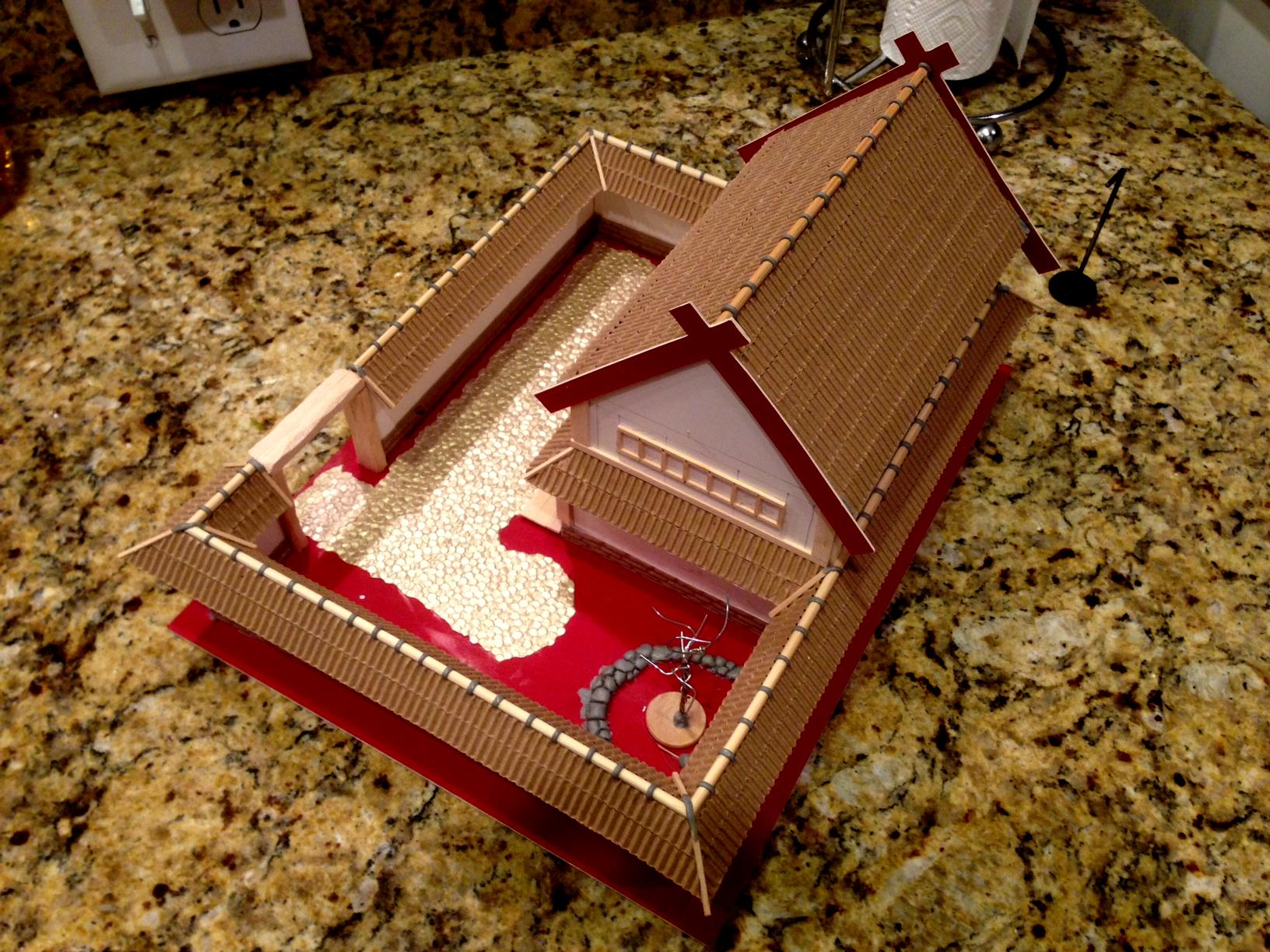 House, Samurai, Scratch Build, Terrain