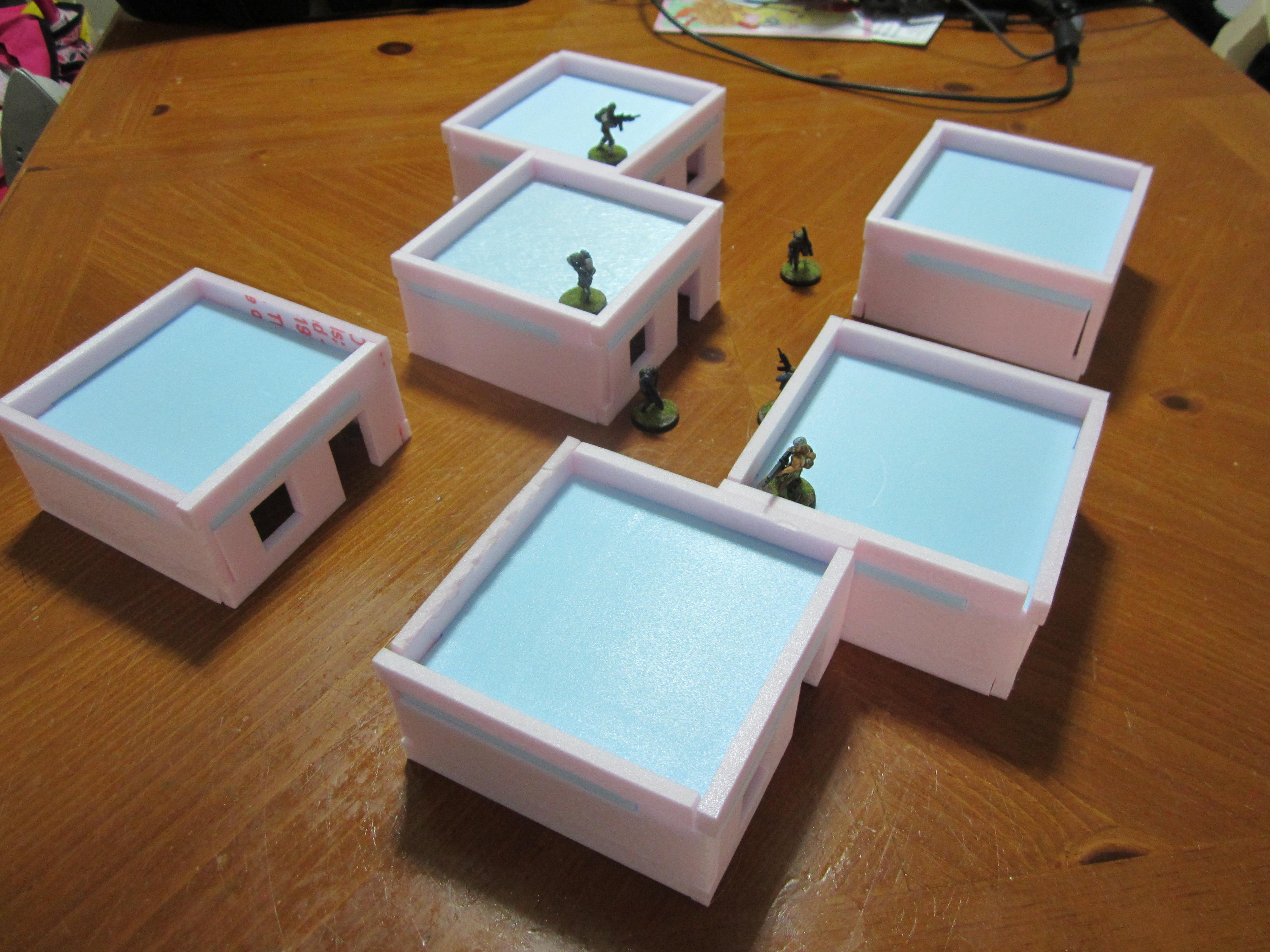 Buildings, Infinity, Terrain