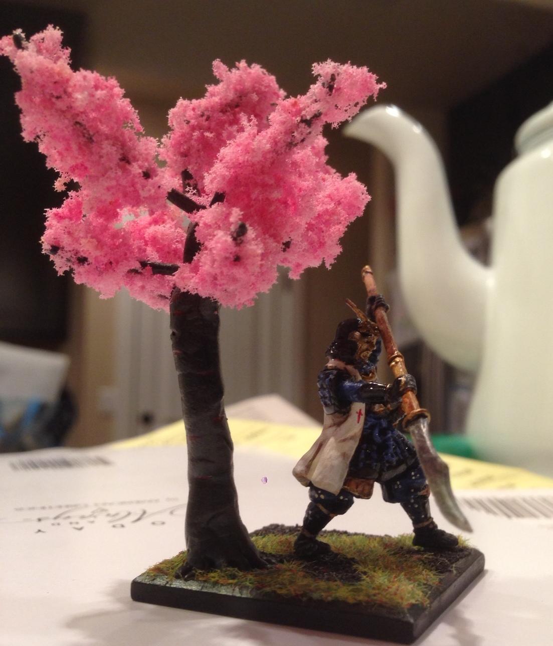 Cherry Tree, Kensei, Otomo Clan, Samurai, Trees