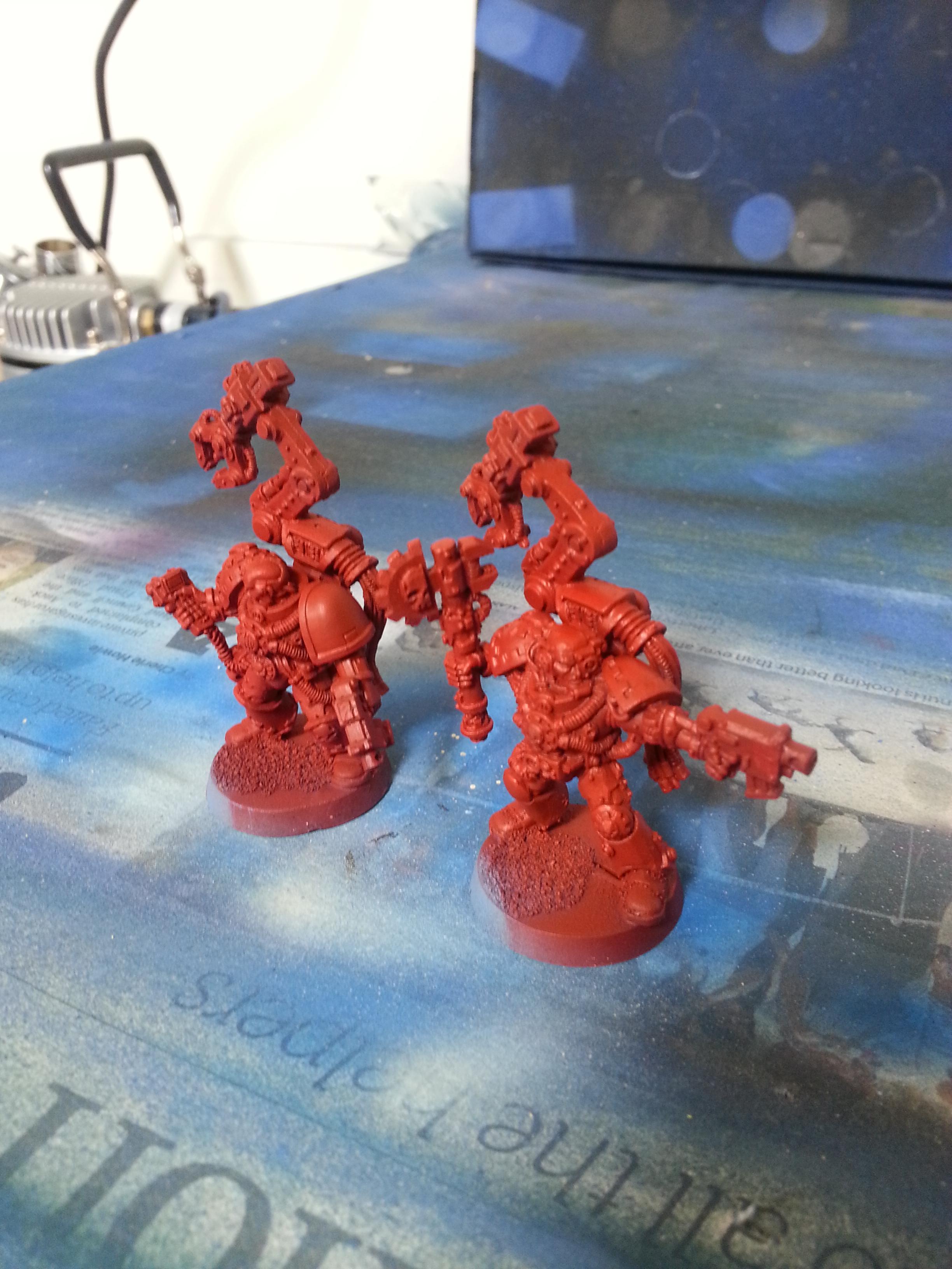 Airbrush test Red