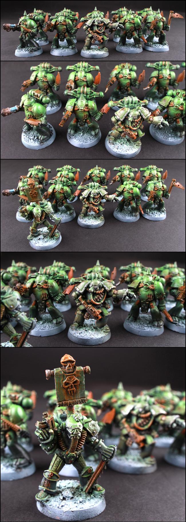Chaos, Nurgle, Space Marines