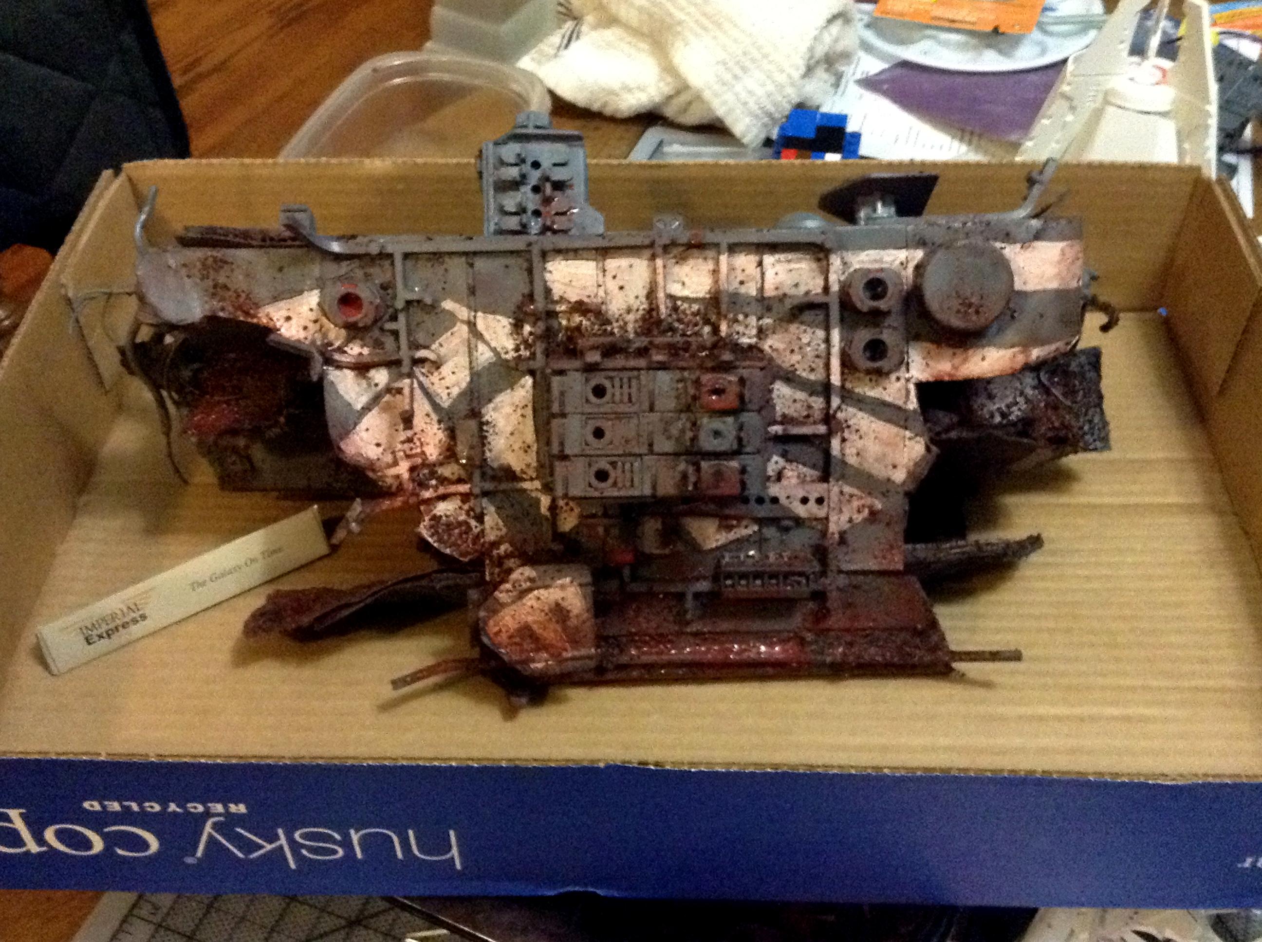Wrecked Freighter