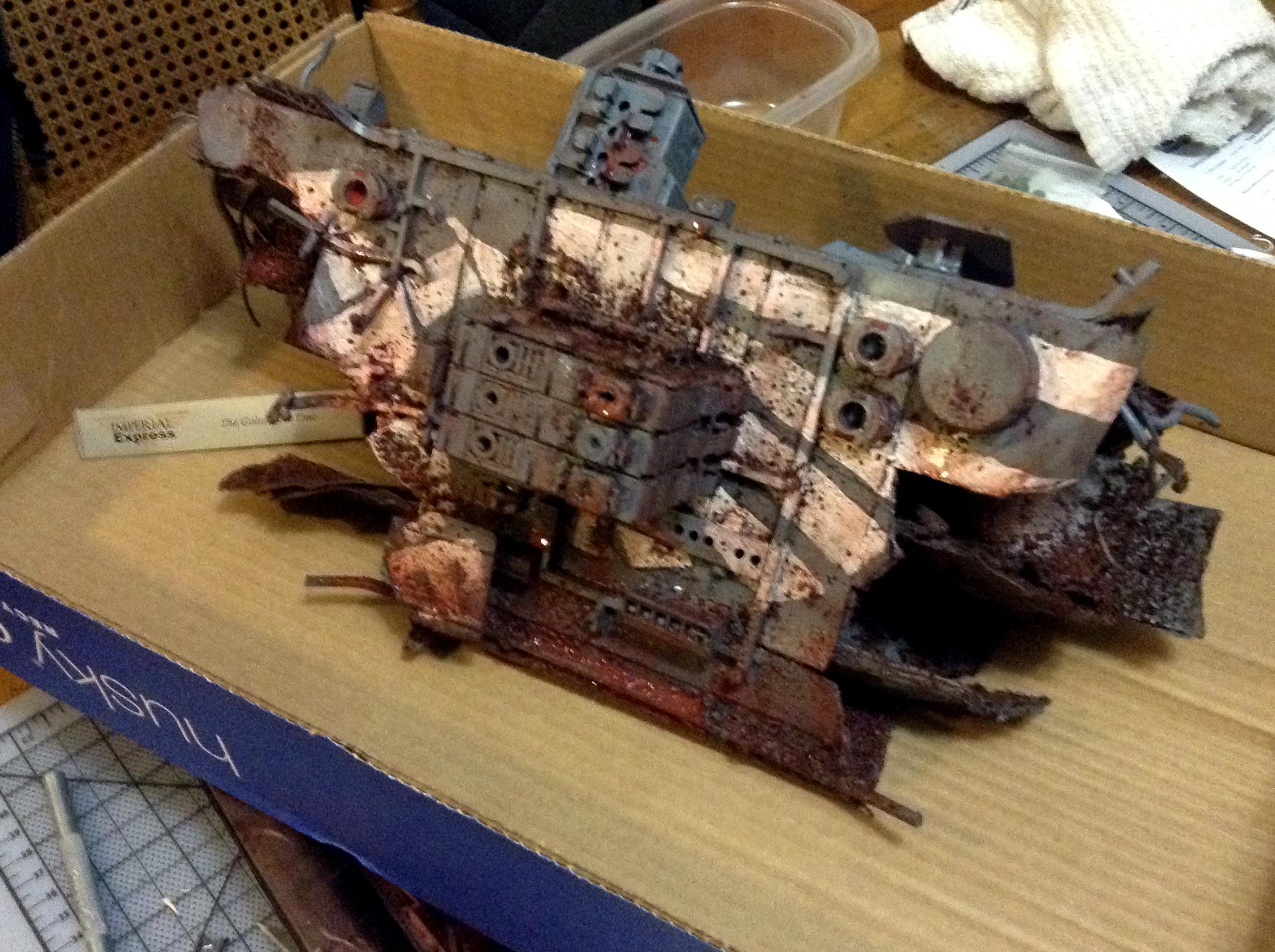 Wrecked Freighter