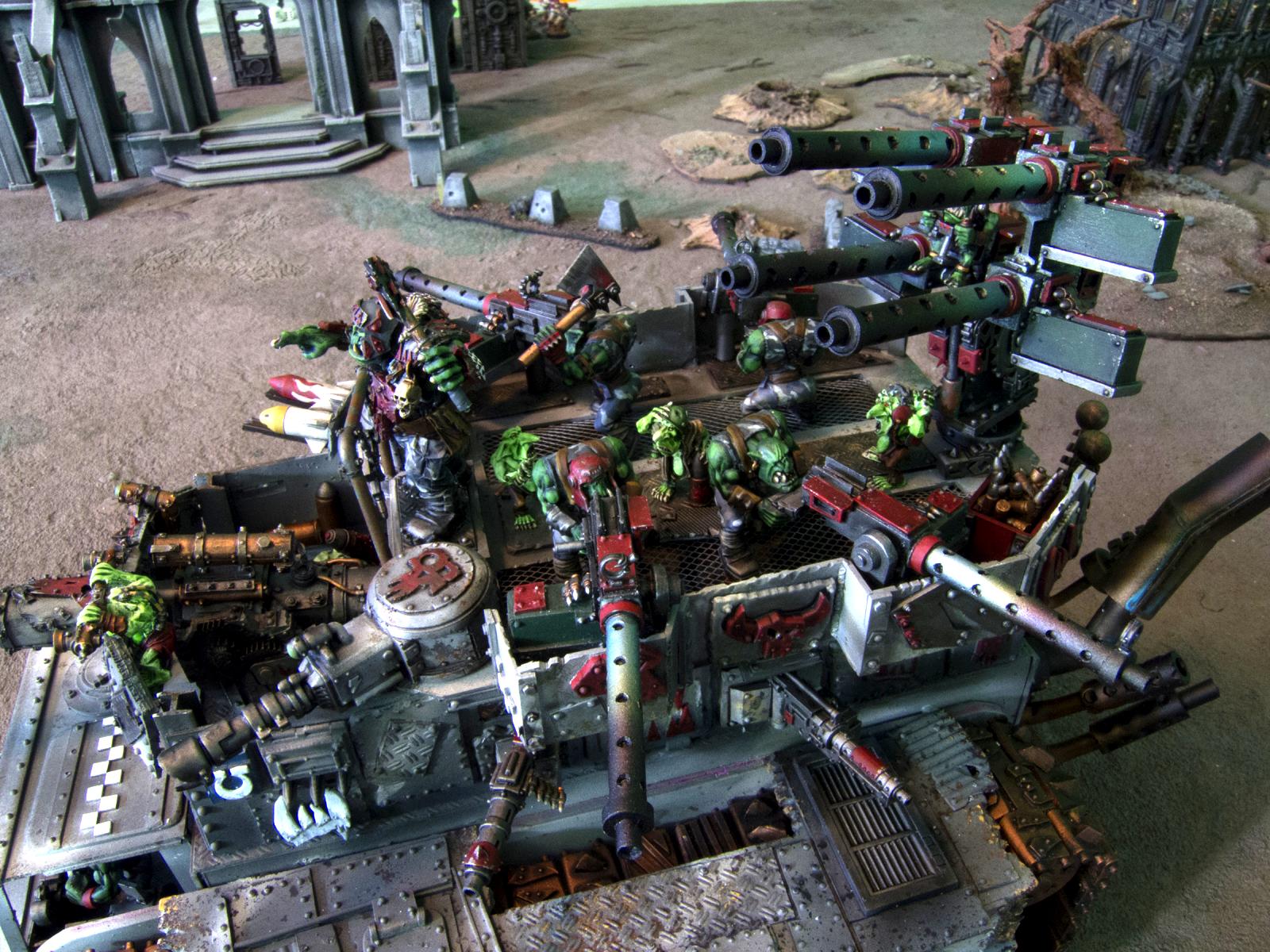 Battle Fortress, Orks, Ouze, Scratch Build, Super-heavy, Warhammer 40,000