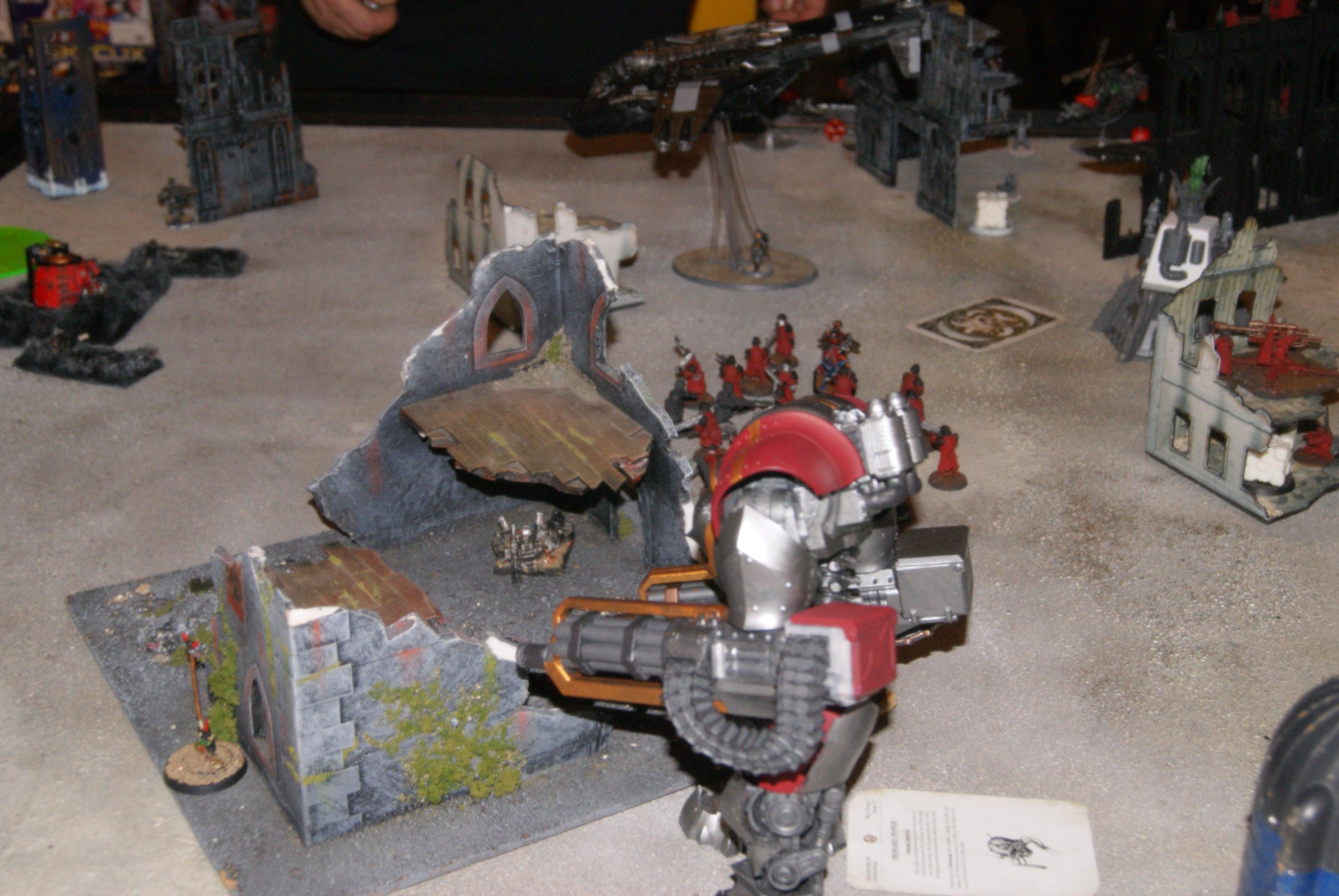 War hound has to save the day against the orks