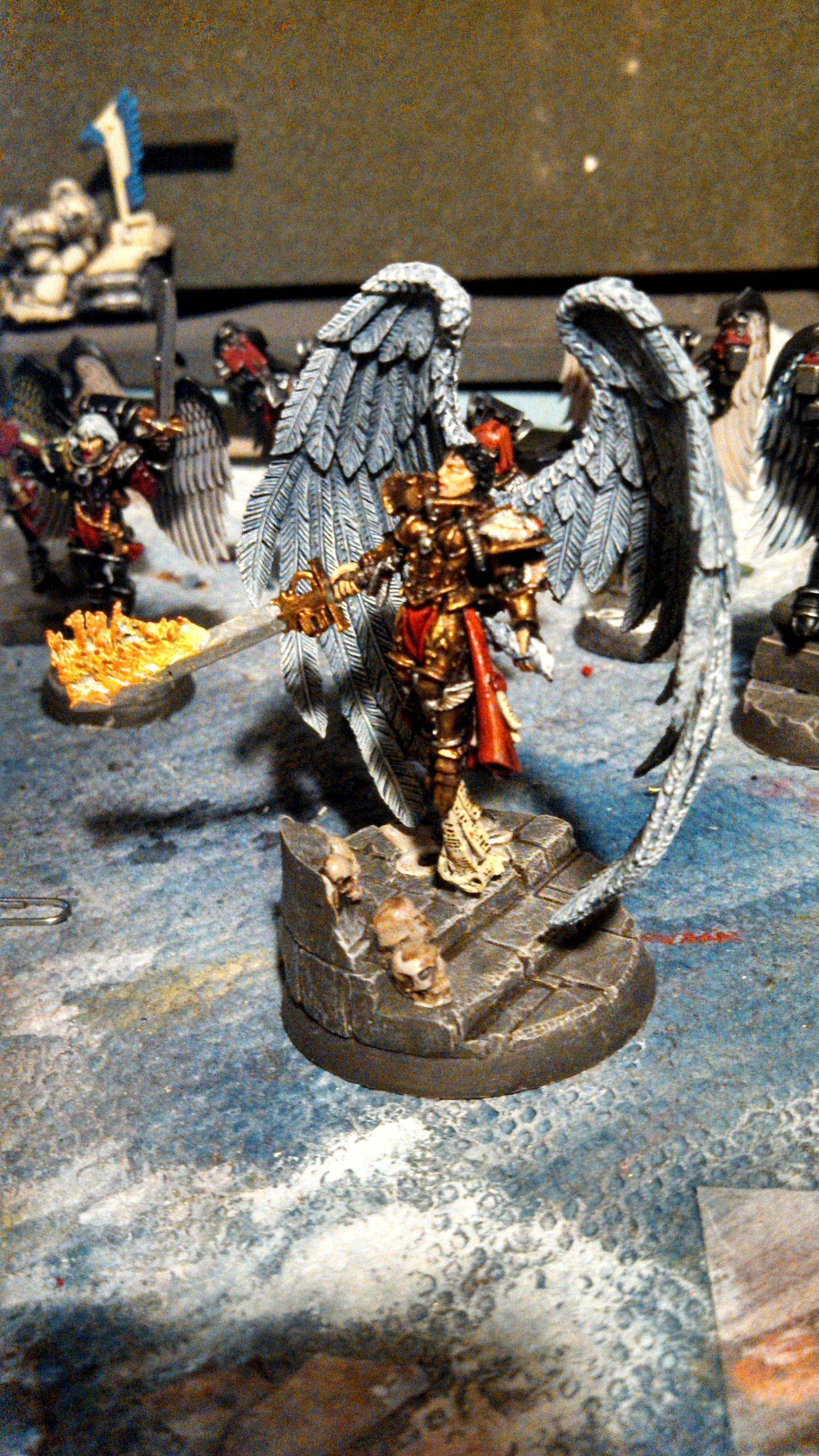 Saint Celestine, Sisters Of Battle, Winged