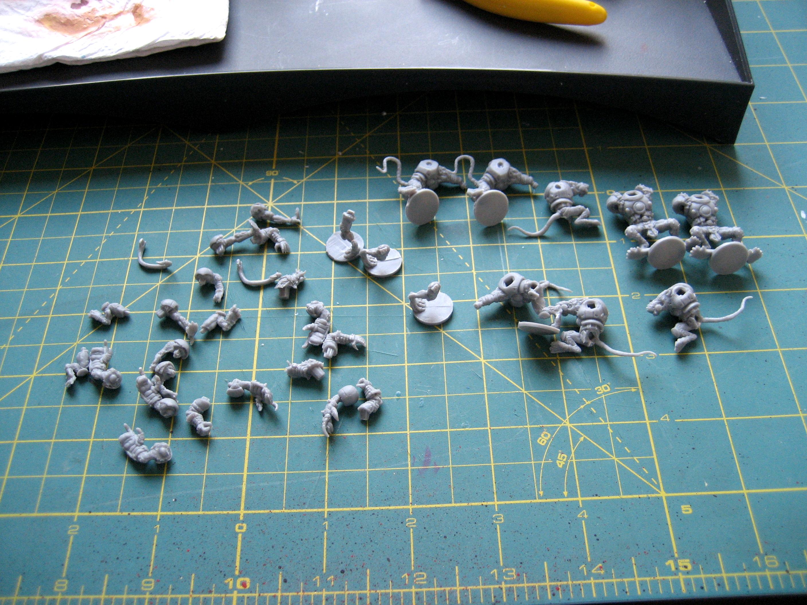 Dreadball, Myn, Skaven, Skittersneak, Stealers, Veer