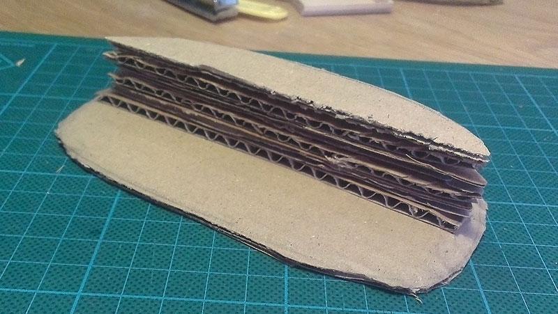 Cardboard, Terrain, Back Side