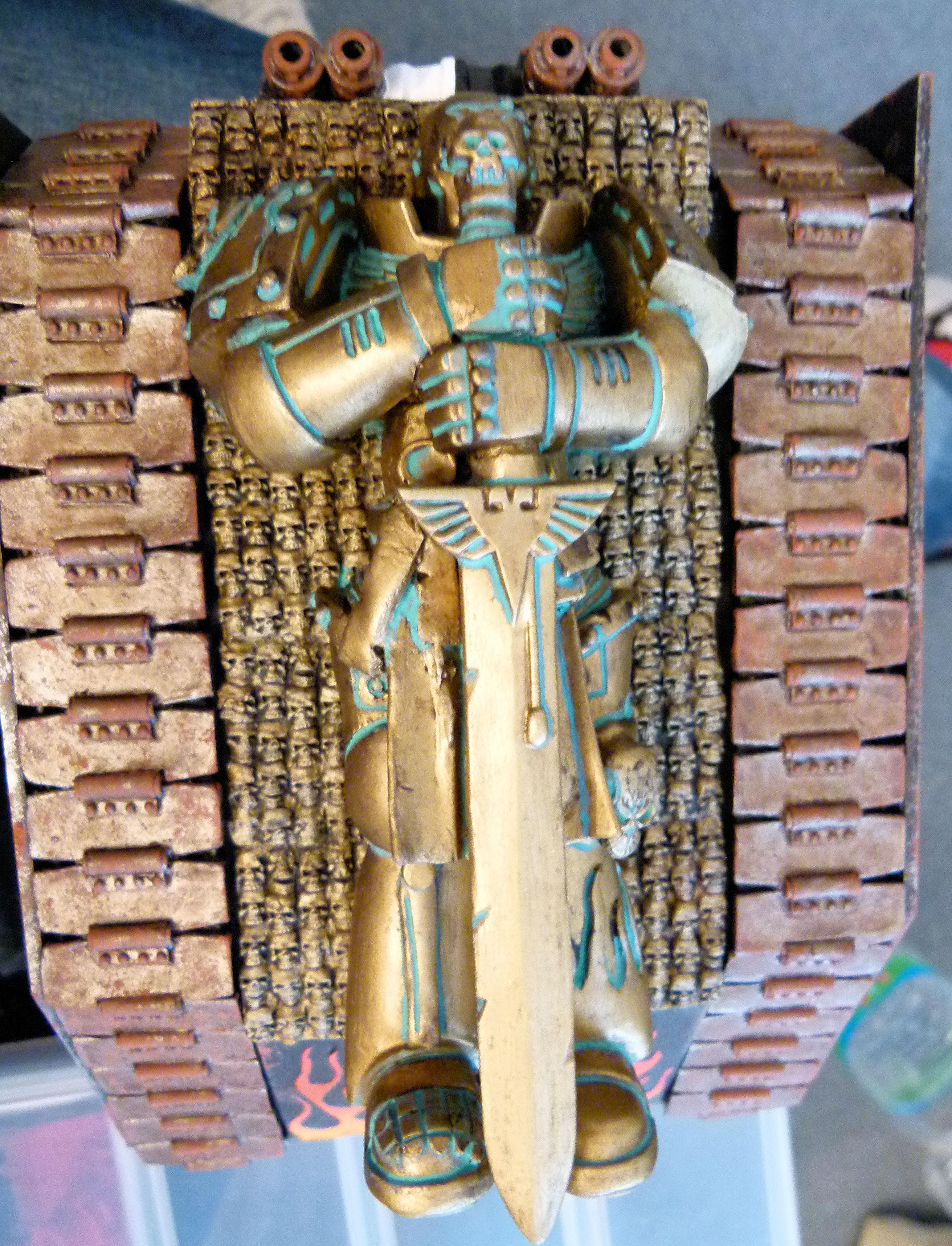 Honored Imperium, Land Raider, Space Marines, Statue
