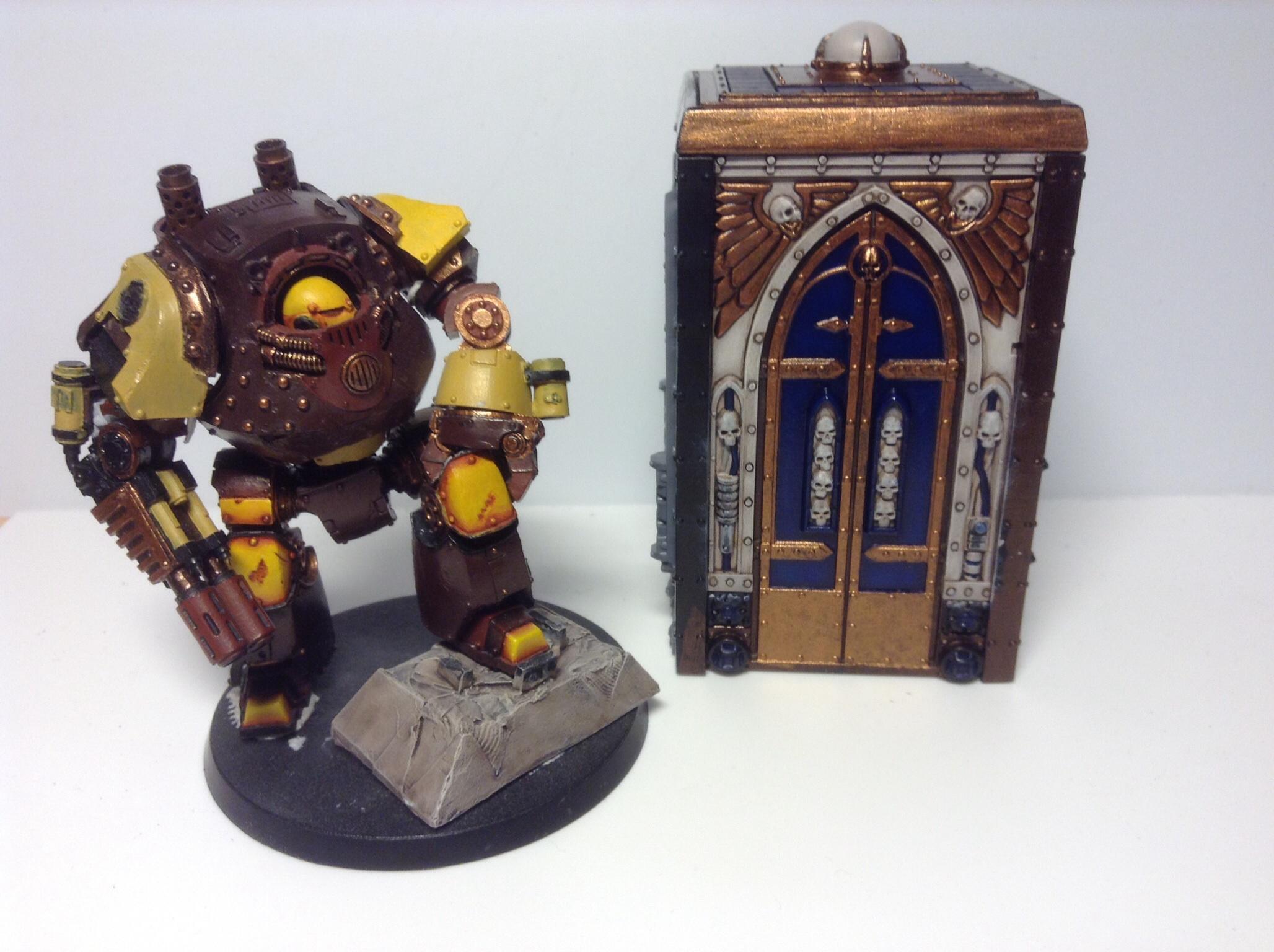 Contemptor, Dr Who, Dreadnought, Grimdark, Tardis