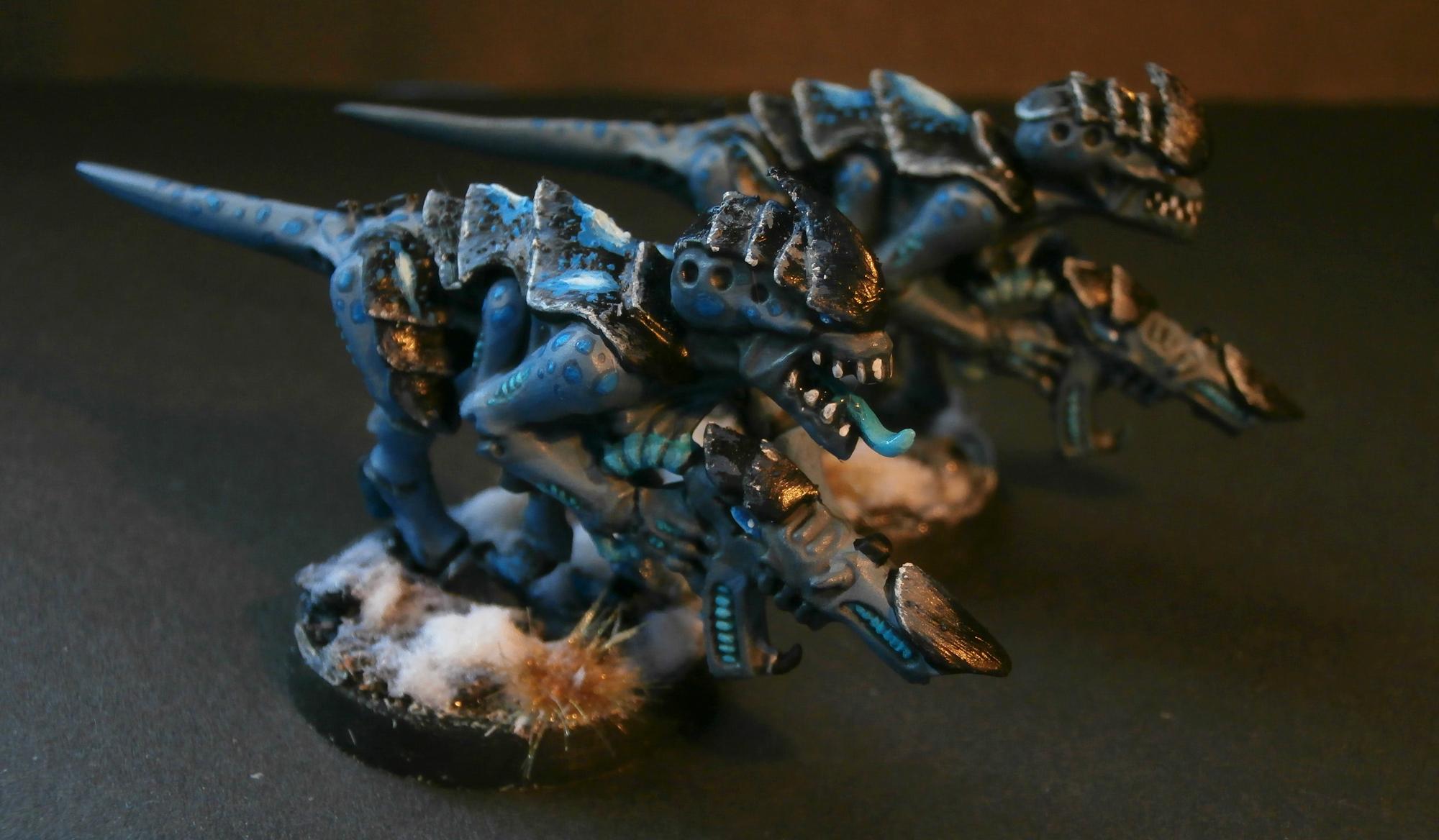 Gaunts, Tyranids, Random shot. Can see the gun &quot;eye&quot; detail quite well here. 
