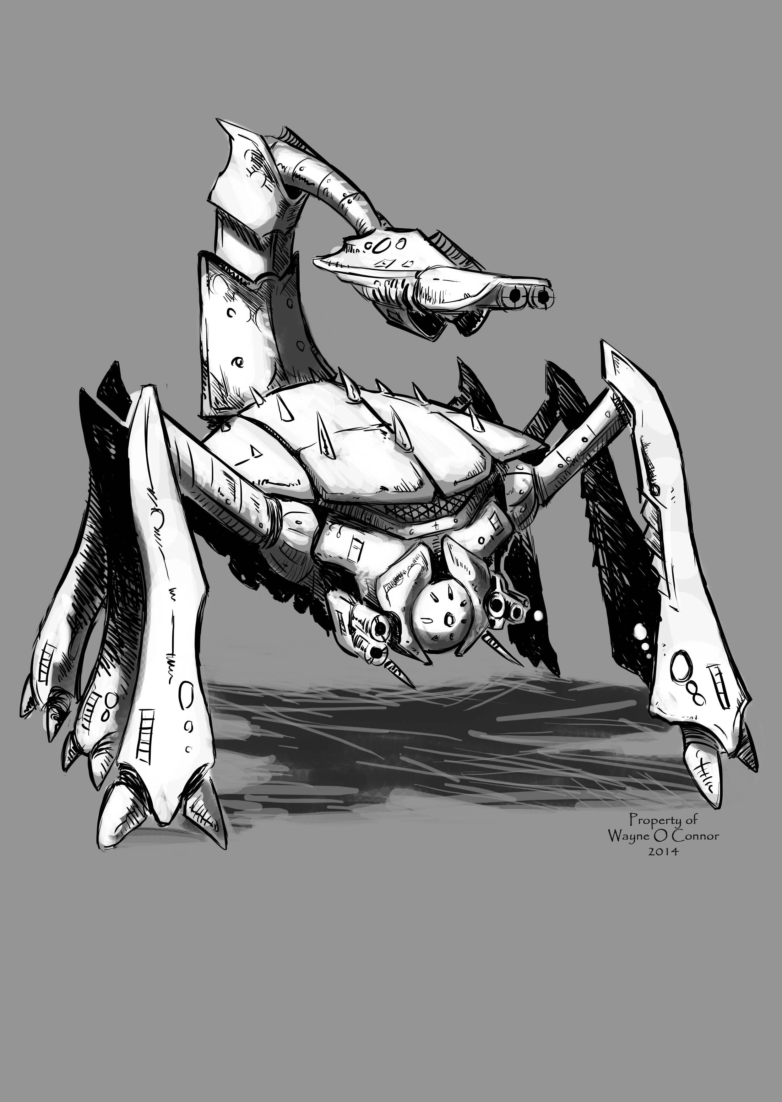 Aphid Medium Mech Concept